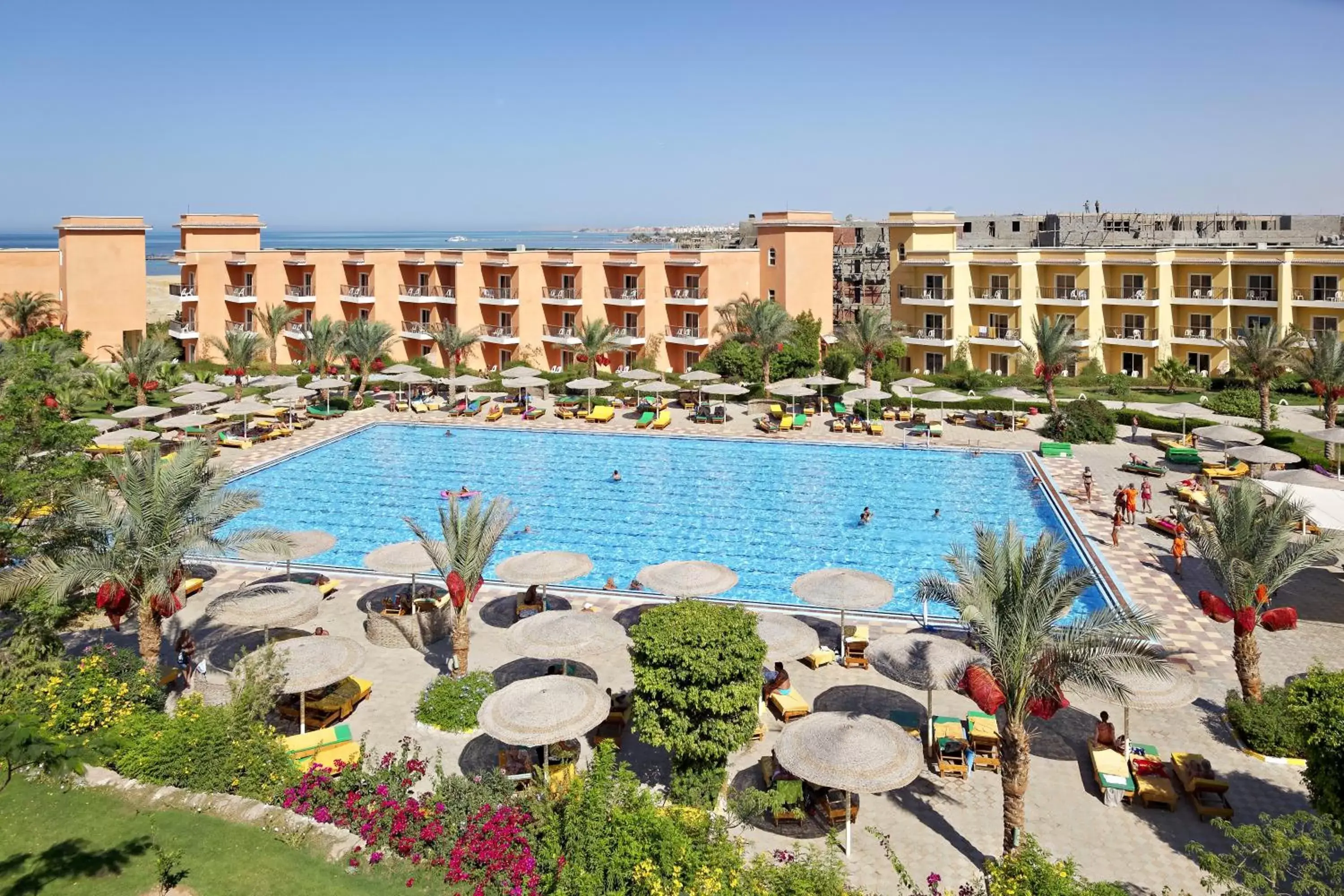 Swimming pool, Pool View in The Three Corners Sunny Beach Resort