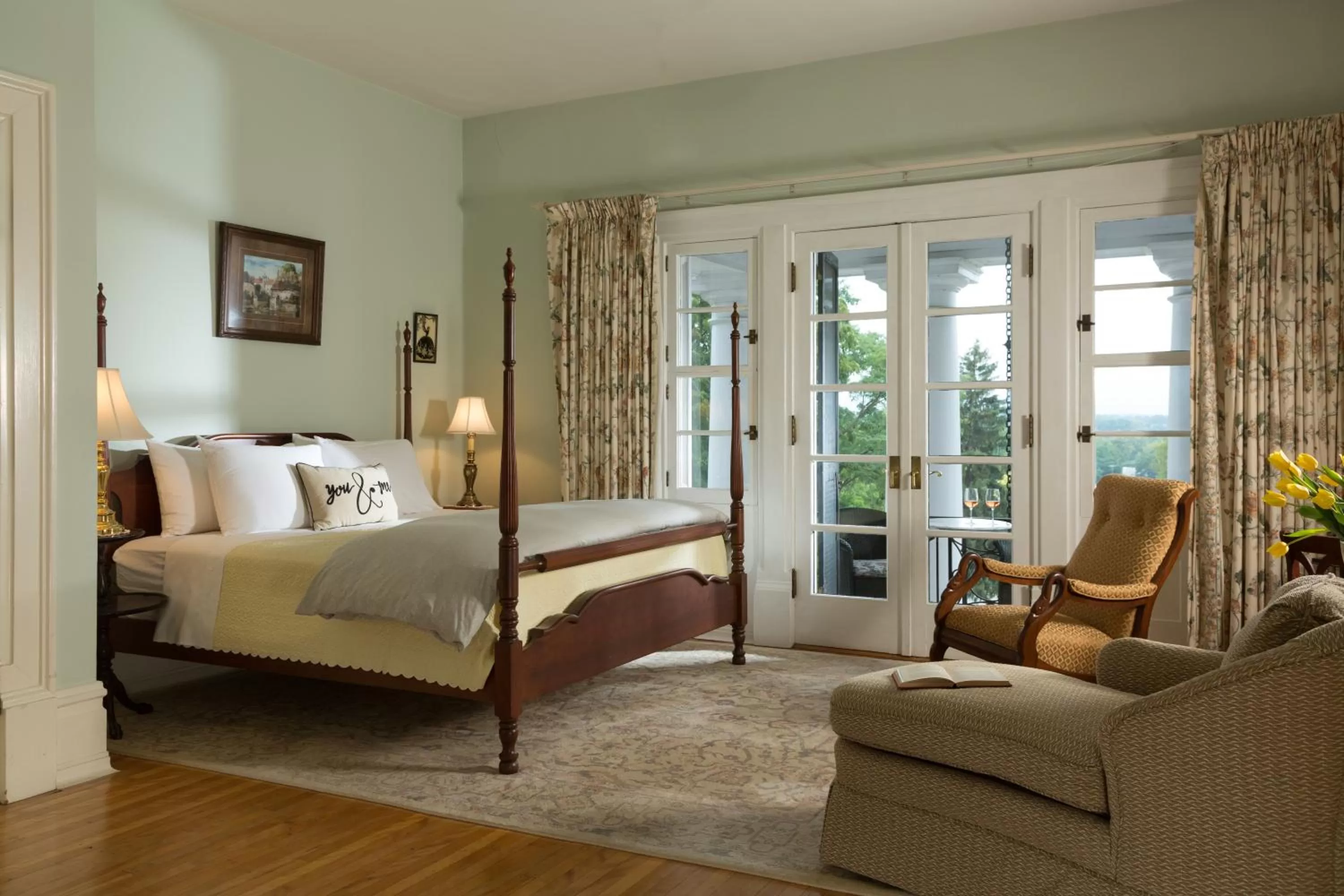 Bedroom, Bed in Mercersburg Inn