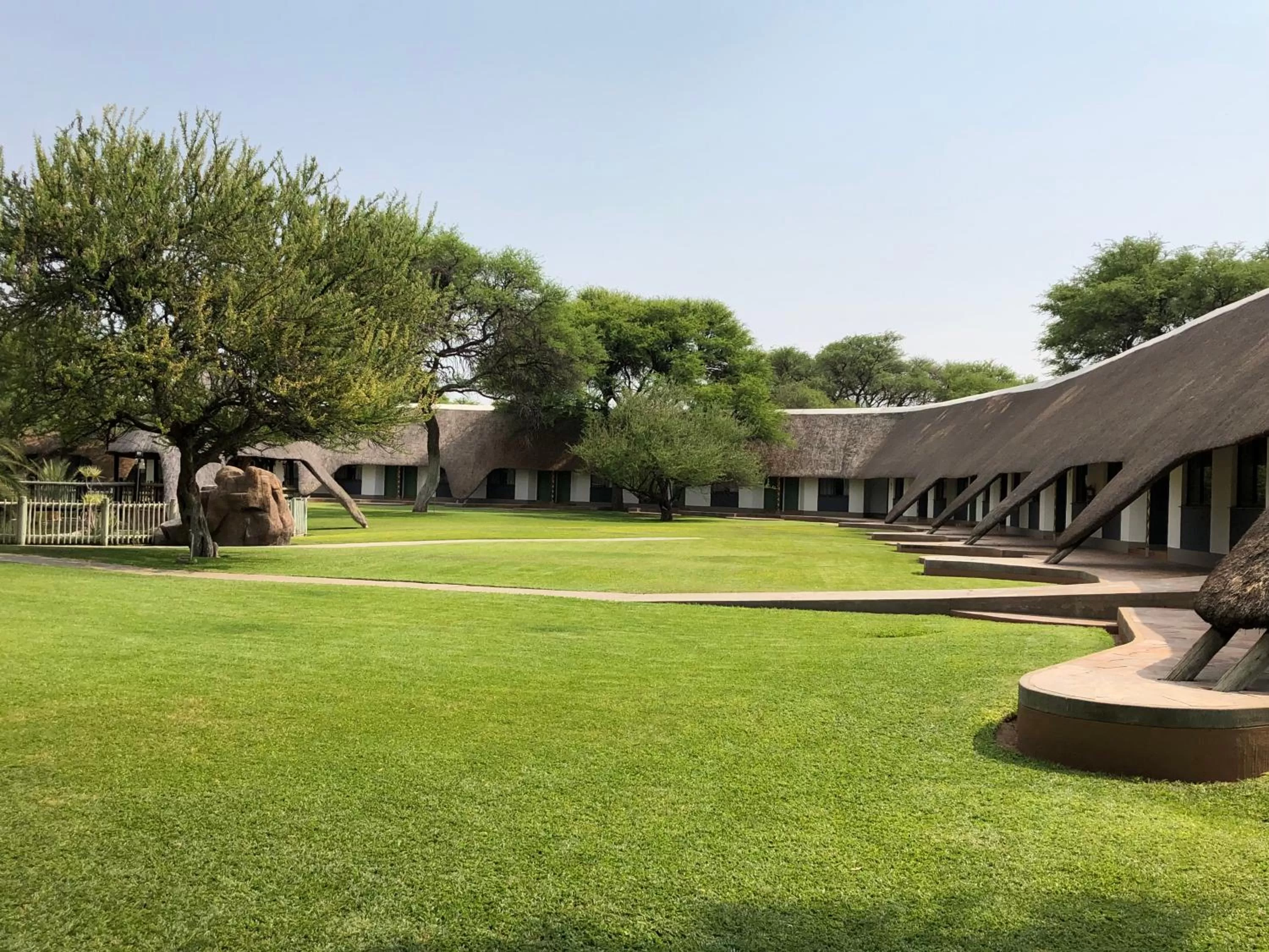 Garden view in Okahandja Country Hotel