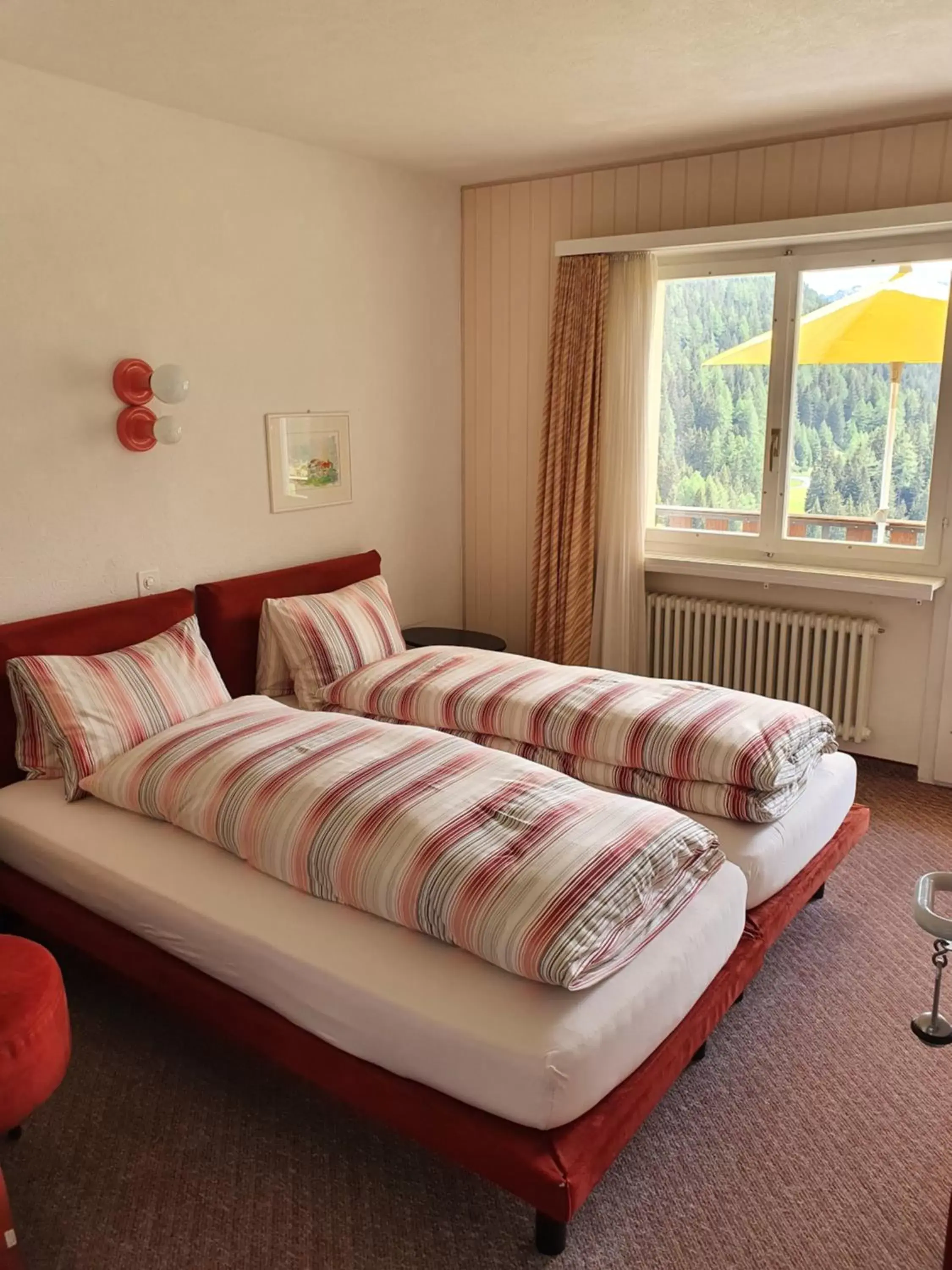Bed in Hotel Zarera