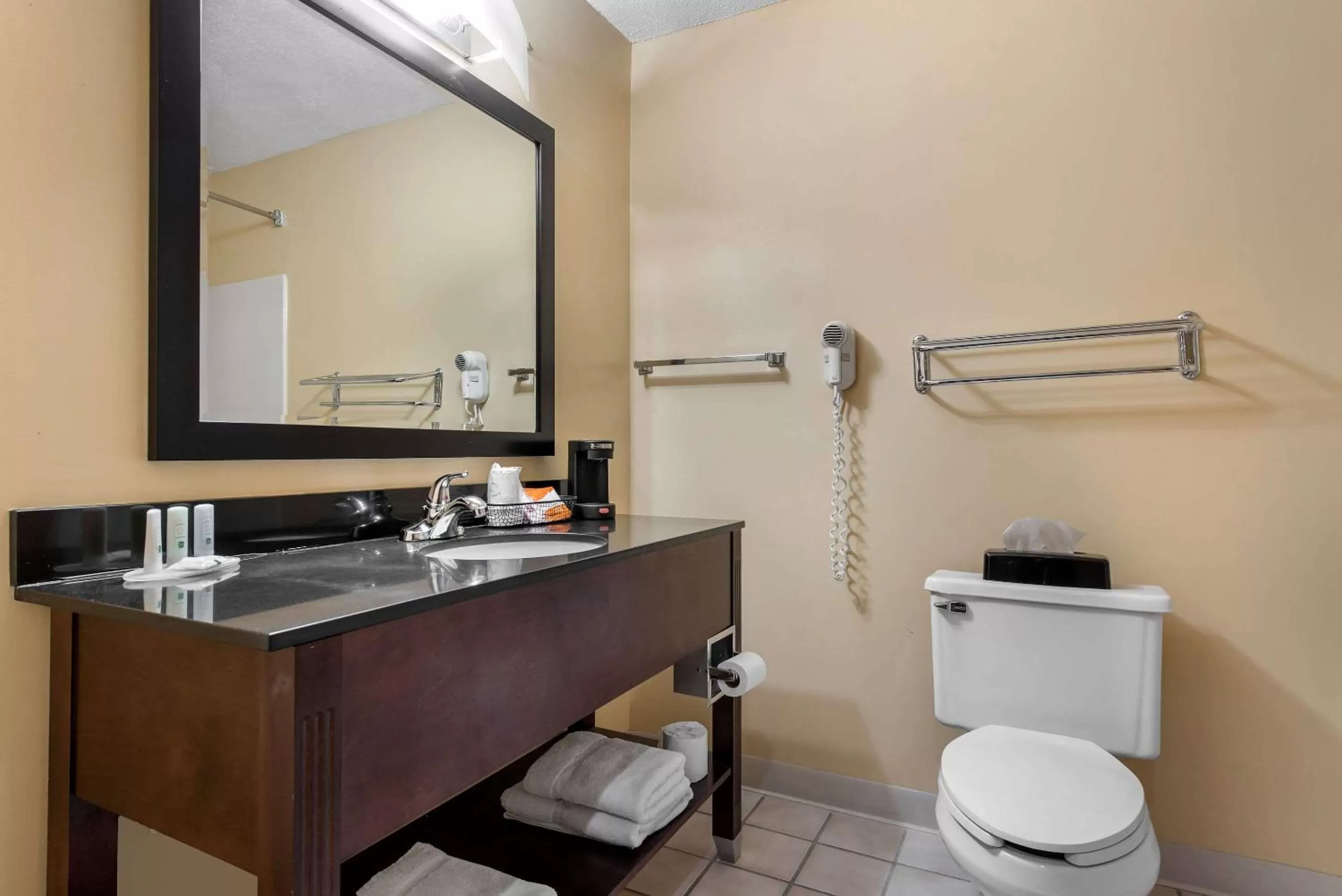 Bathroom in Quality Inn & Suites Lebanon I-65