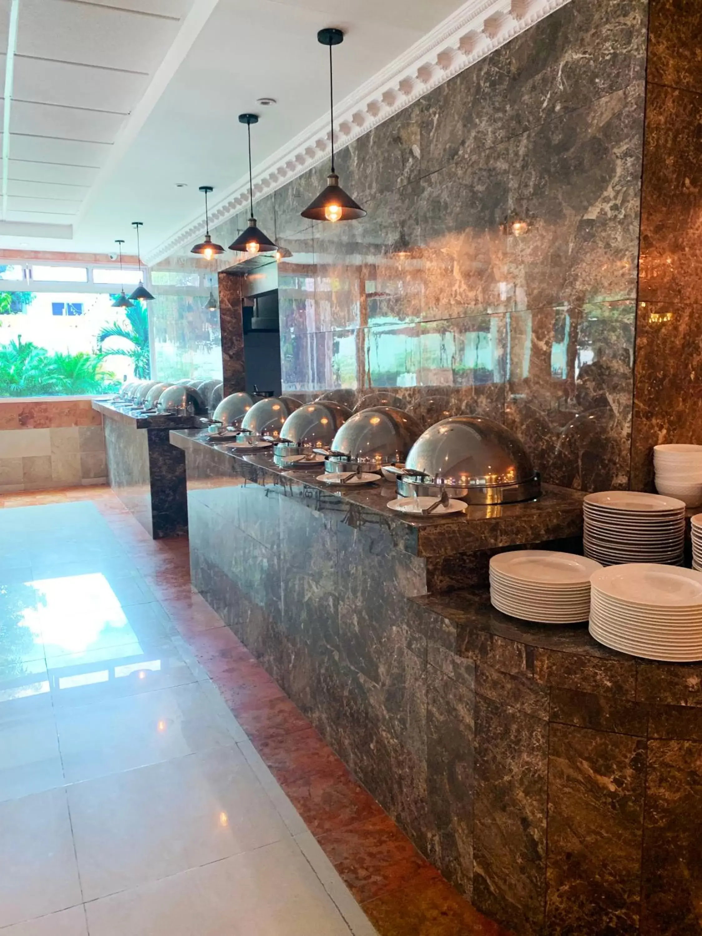 Restaurant/places to eat, Swimming Pool in Hotel Palacio Maya