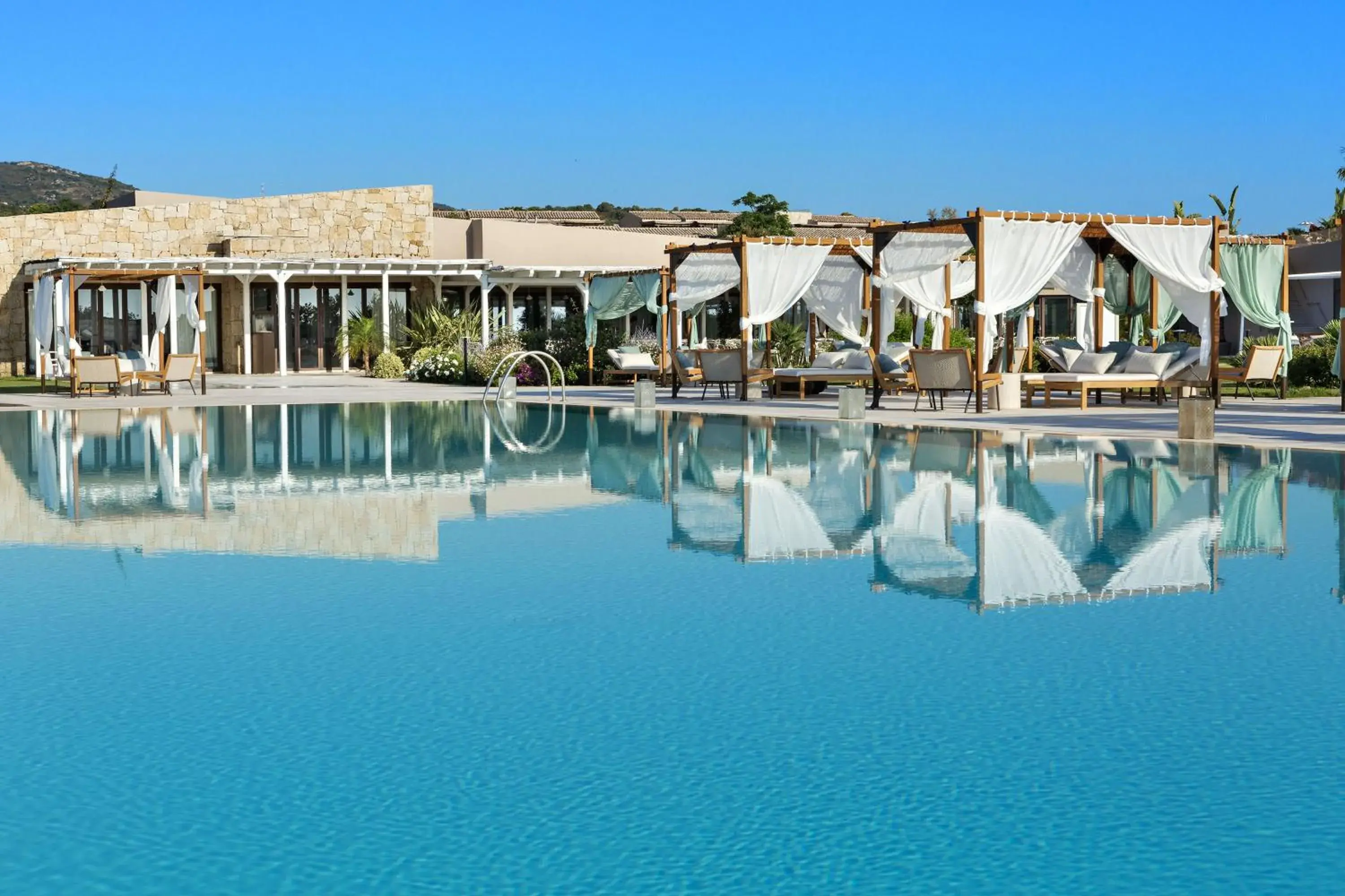 Swimming Pool in Baglioni Resort Sardinia - The Leading Hotels of the World