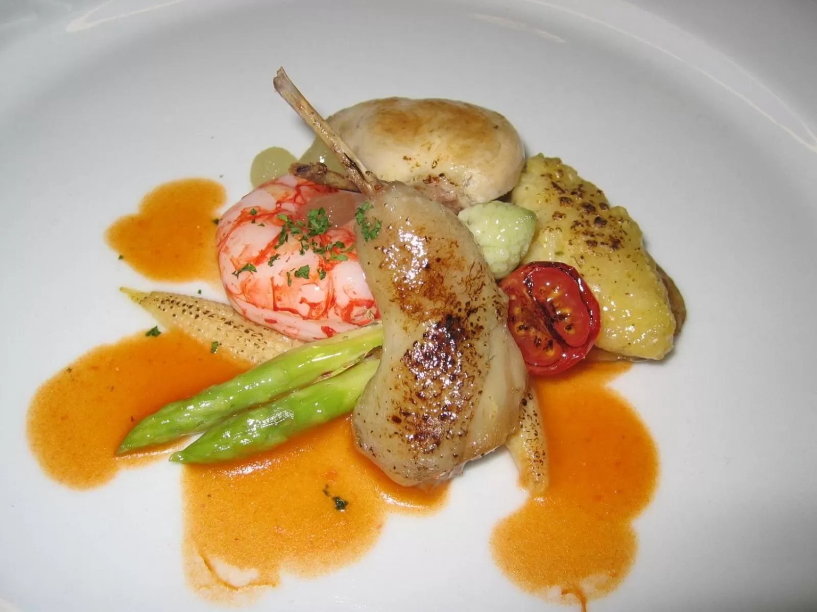 Food close-up in Hotel Carat