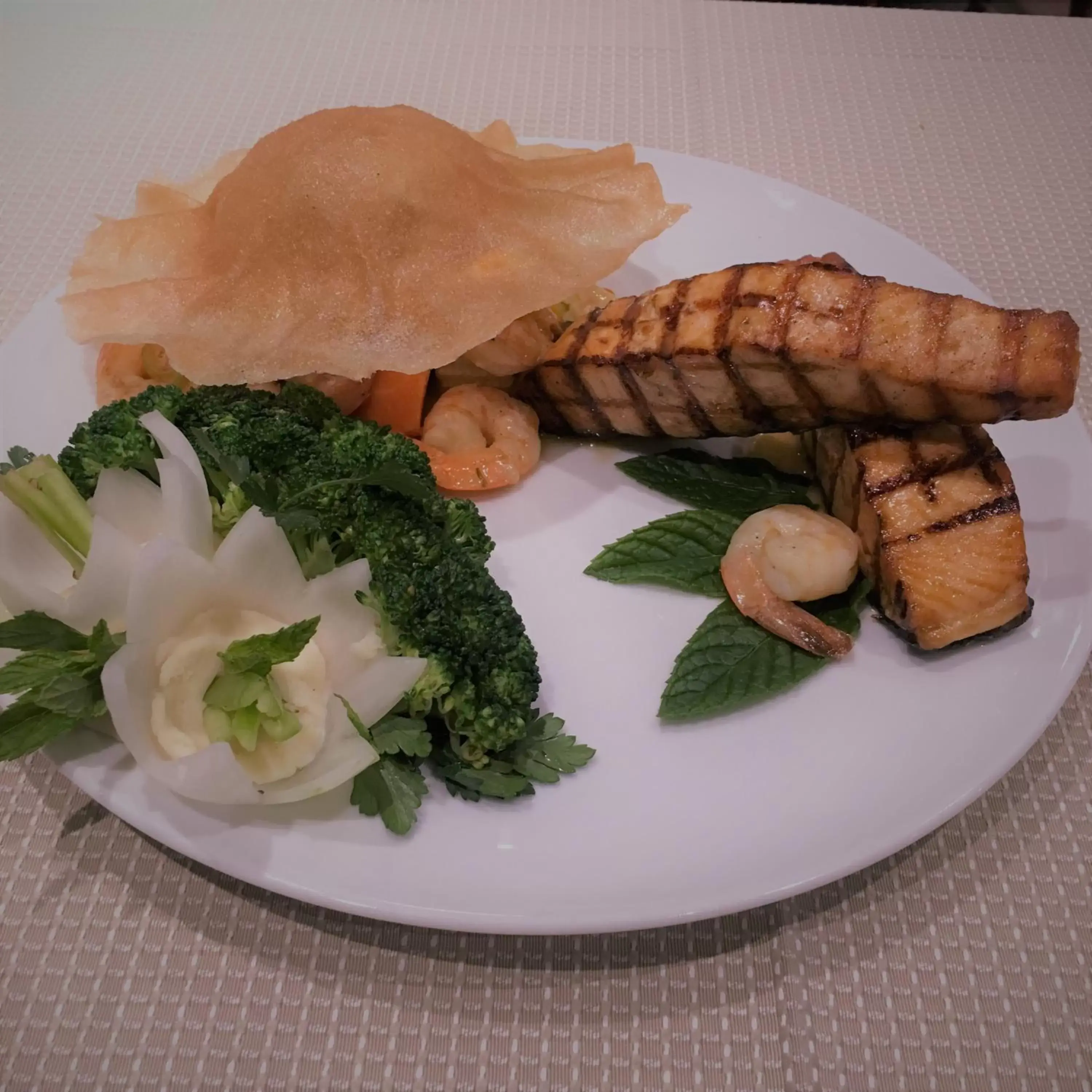 Food close-up in National Hotel - Jerusalem