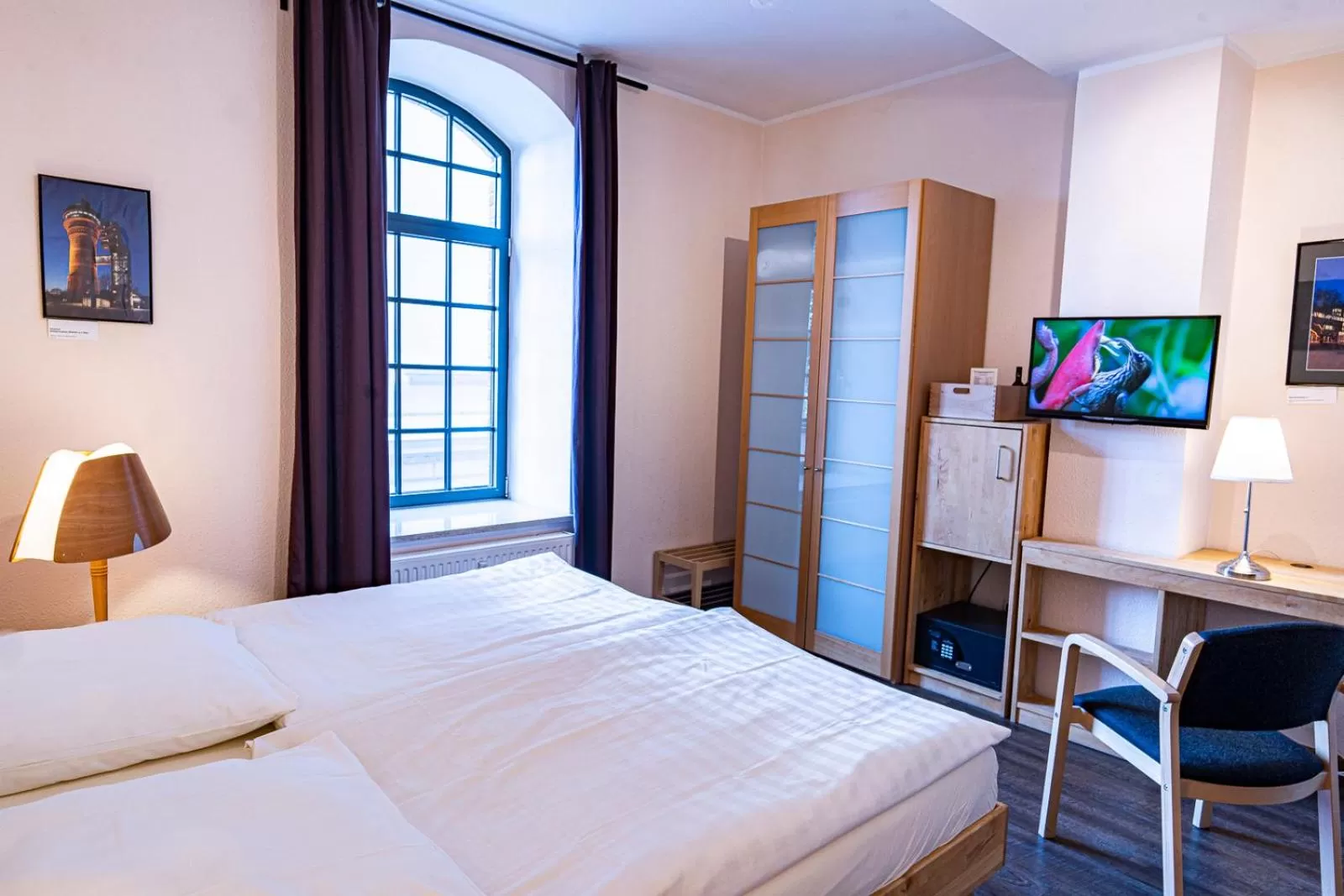 Bed in Hotel Birschel-Mühle