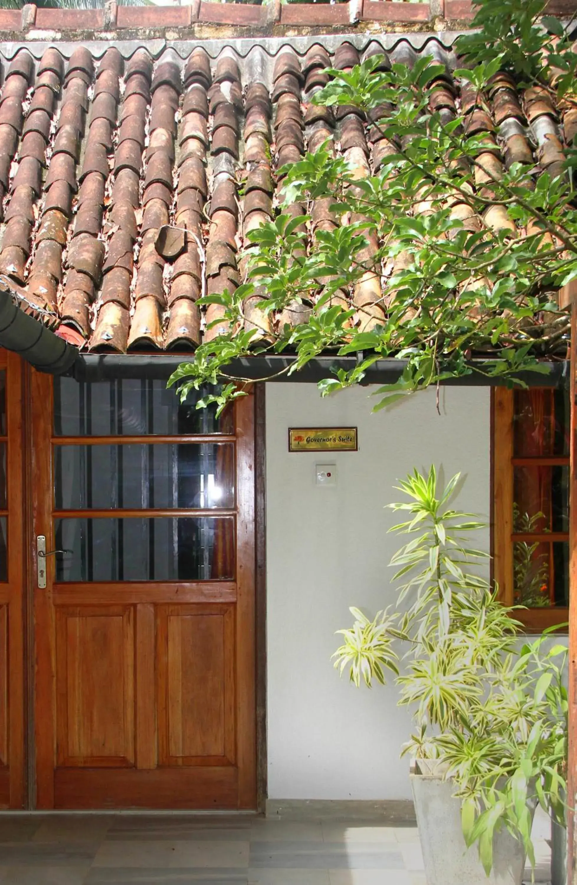 Facade/entrance in Athulya Villas