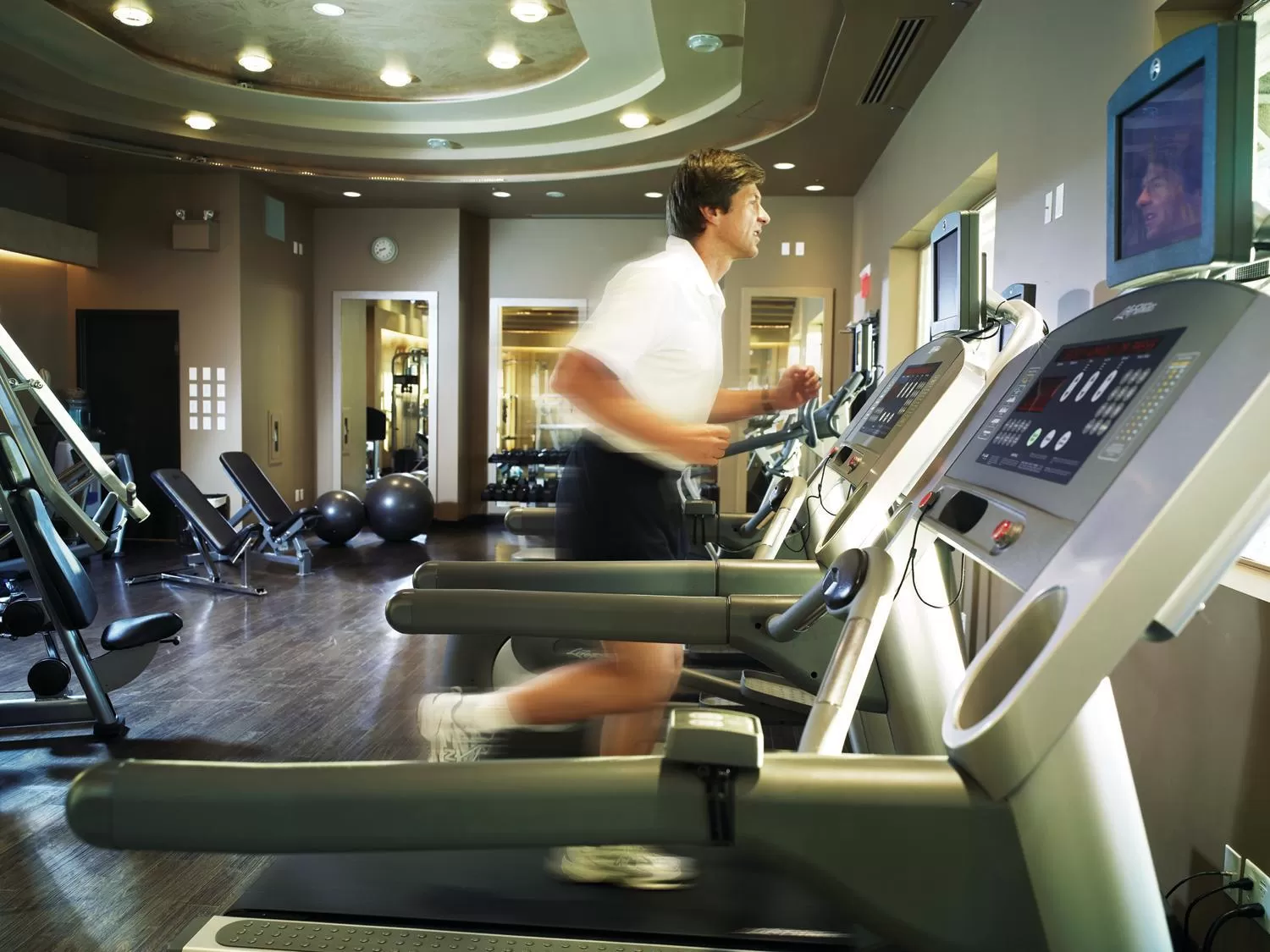 Fitness centre/facilities in Pan Pacific Vancouver