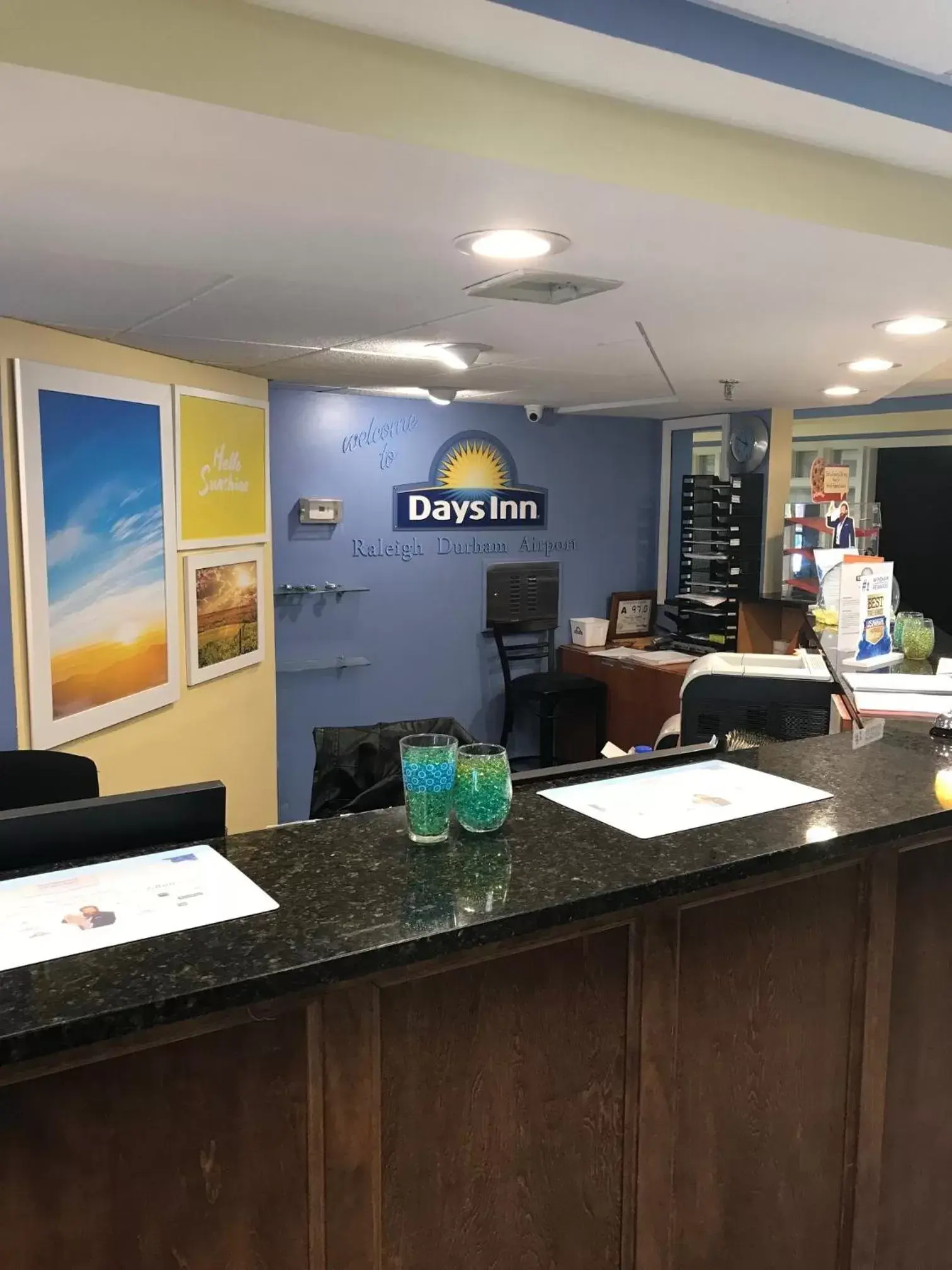 Lobby or reception, Lobby/Reception in Days Inn by Wyndham Raleigh-Airport-Research Triangle Park