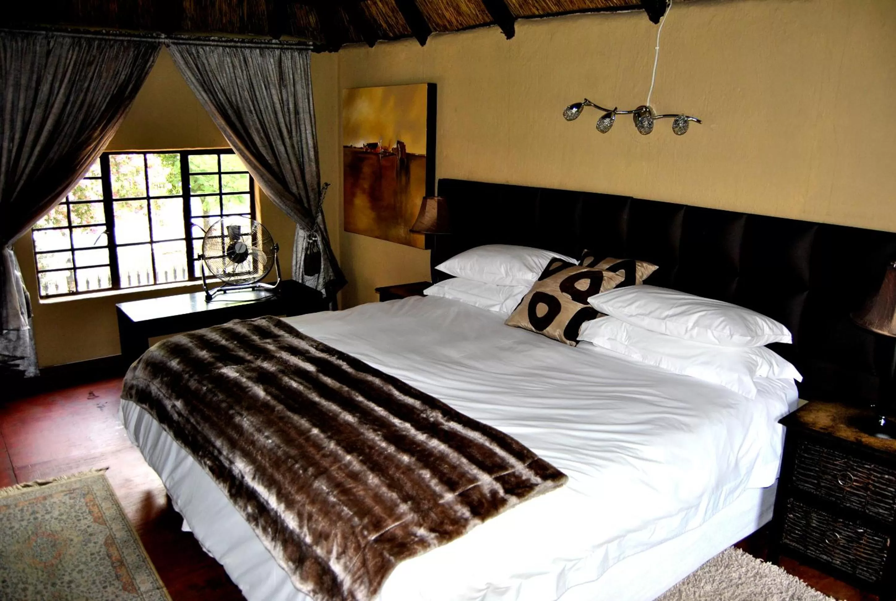 Bed in Birch Tree Cottage
