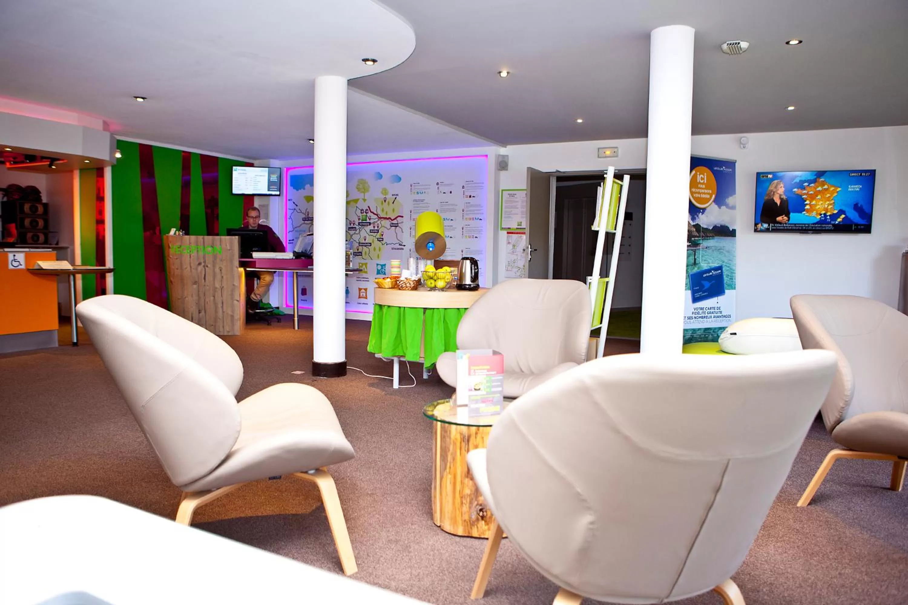 Living room in ibis Styles Sarrebourg