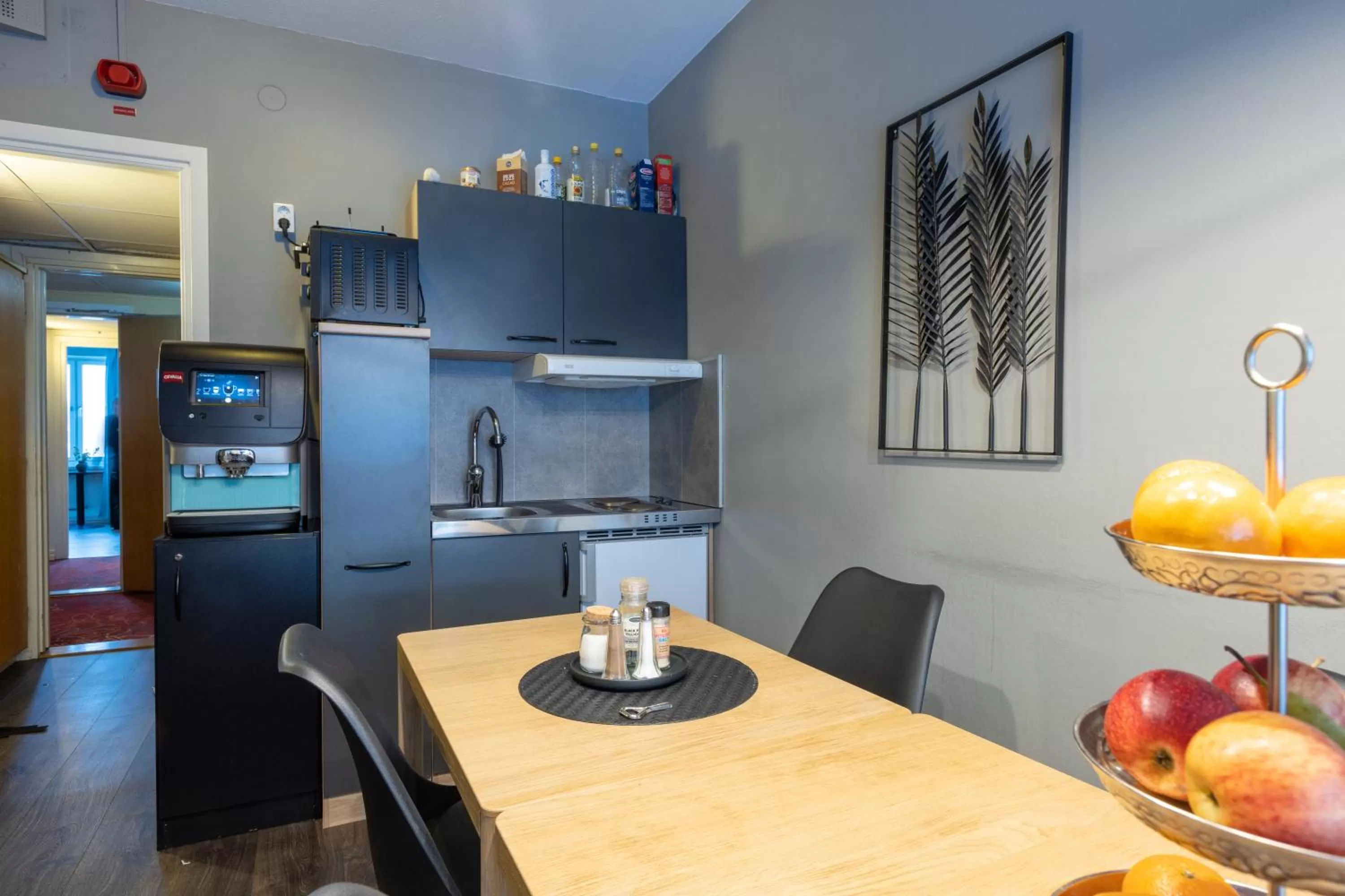 Kitchen or kitchenette in Hotel Victoria