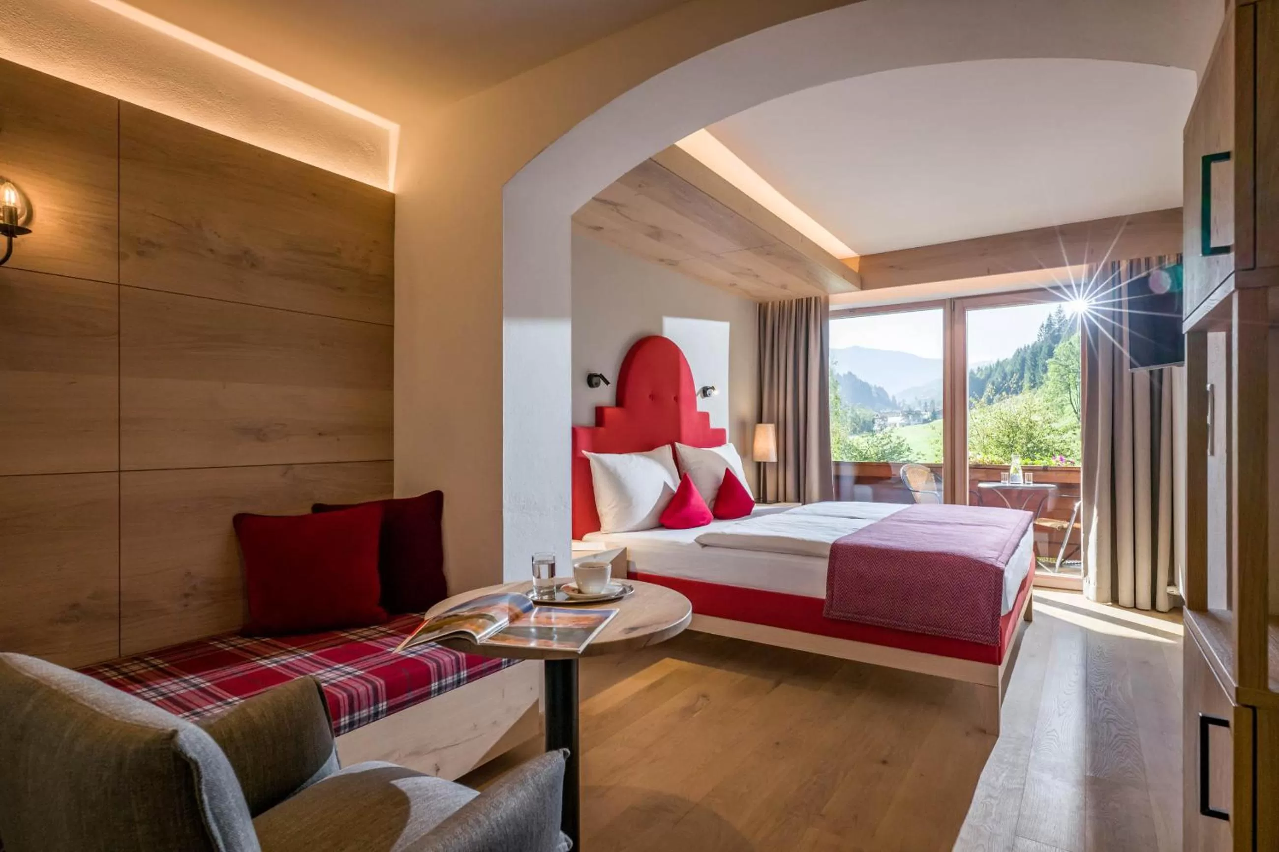 Photo of the whole room, Bed in Hotel Haflingerhof