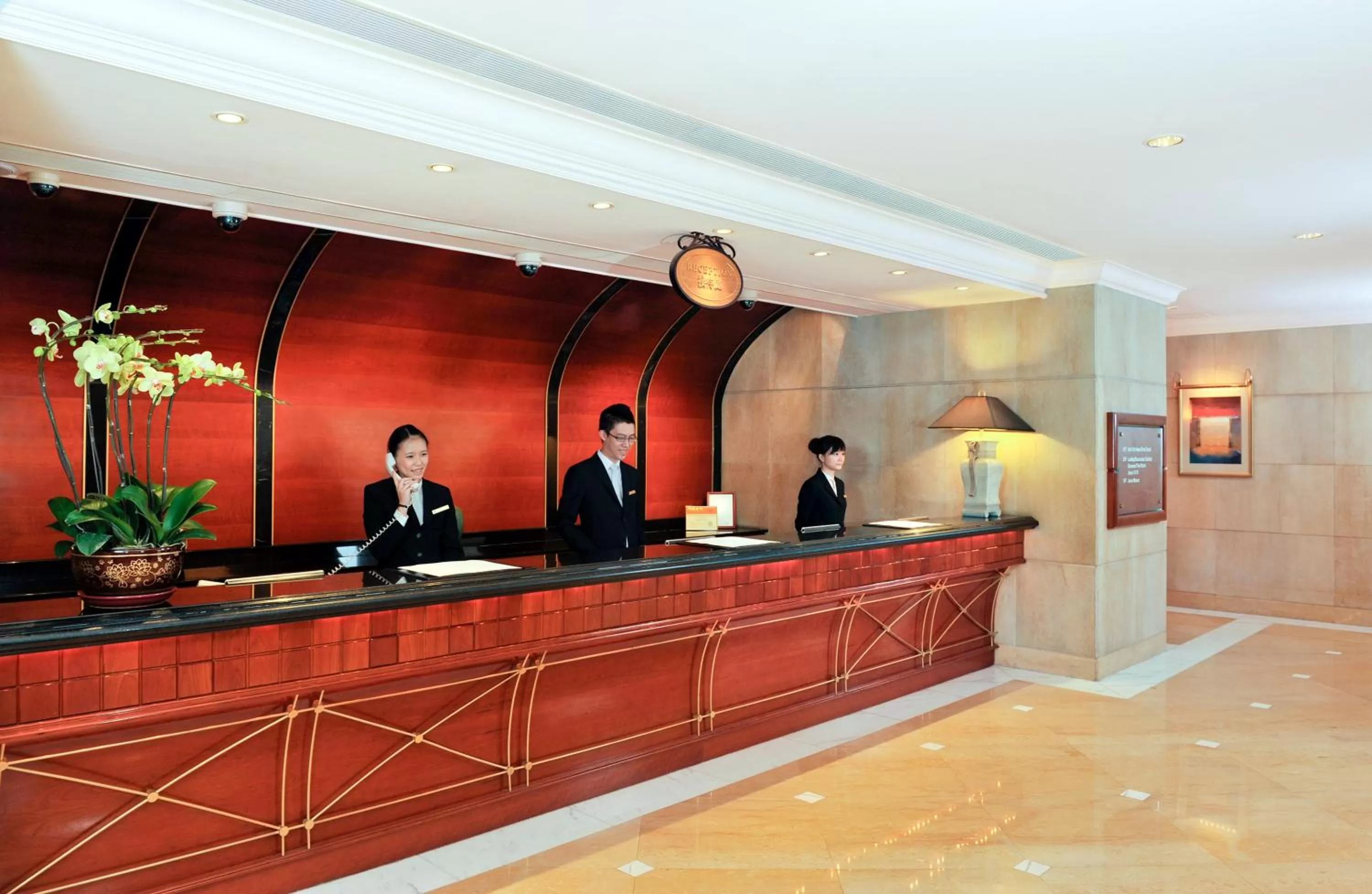 Lobby or reception in Harbour Plaza North Point