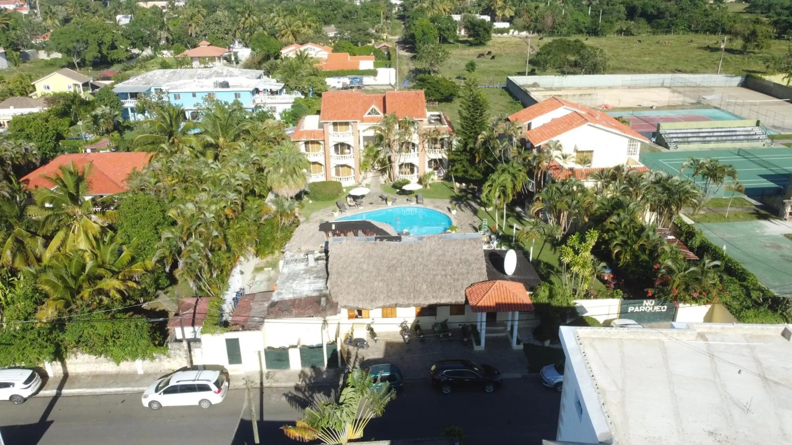 Property building, Bird's-eye View in Hotel Voramar