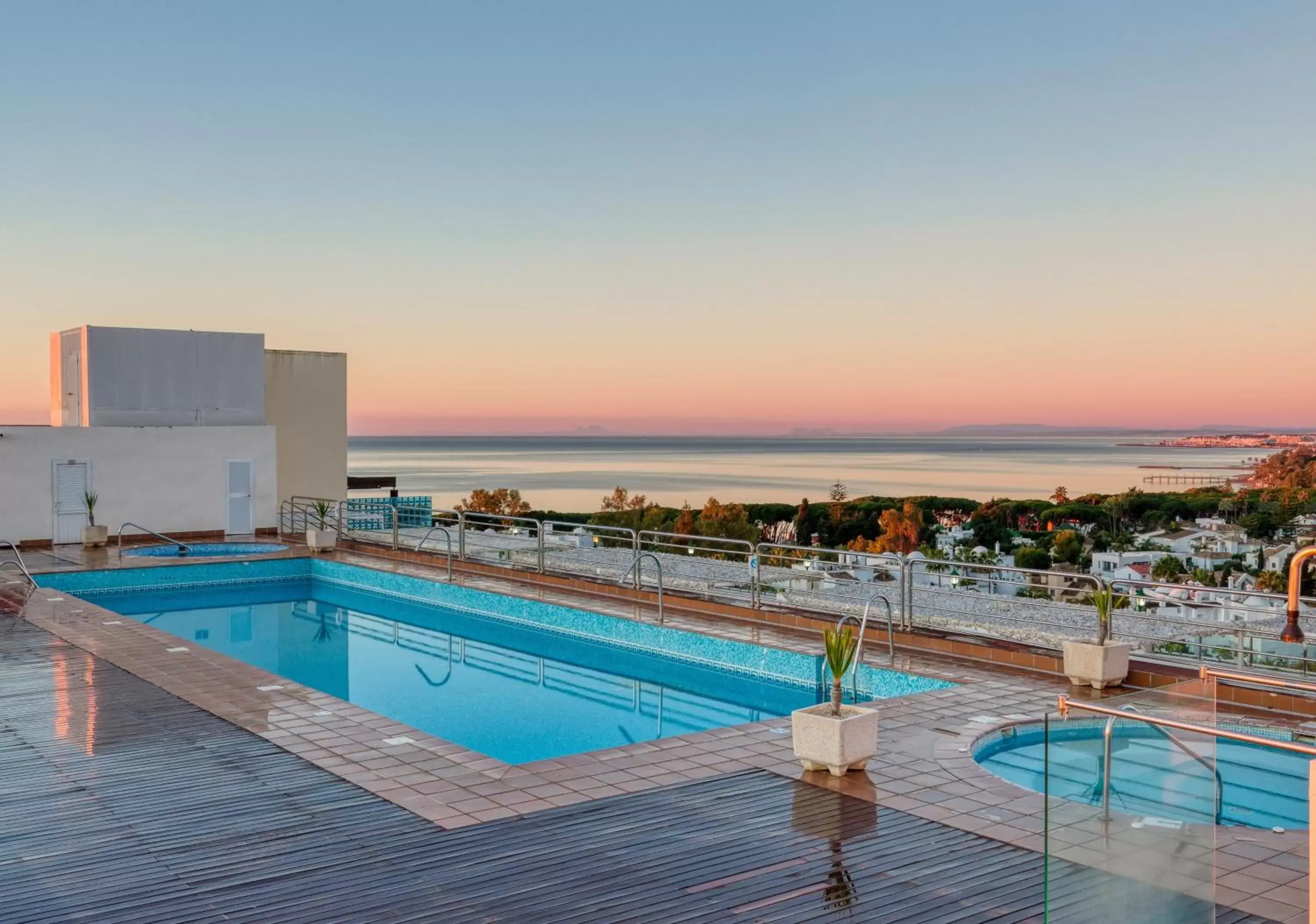 Sunrise, Swimming Pool in Senator Marbella Spa Hotel