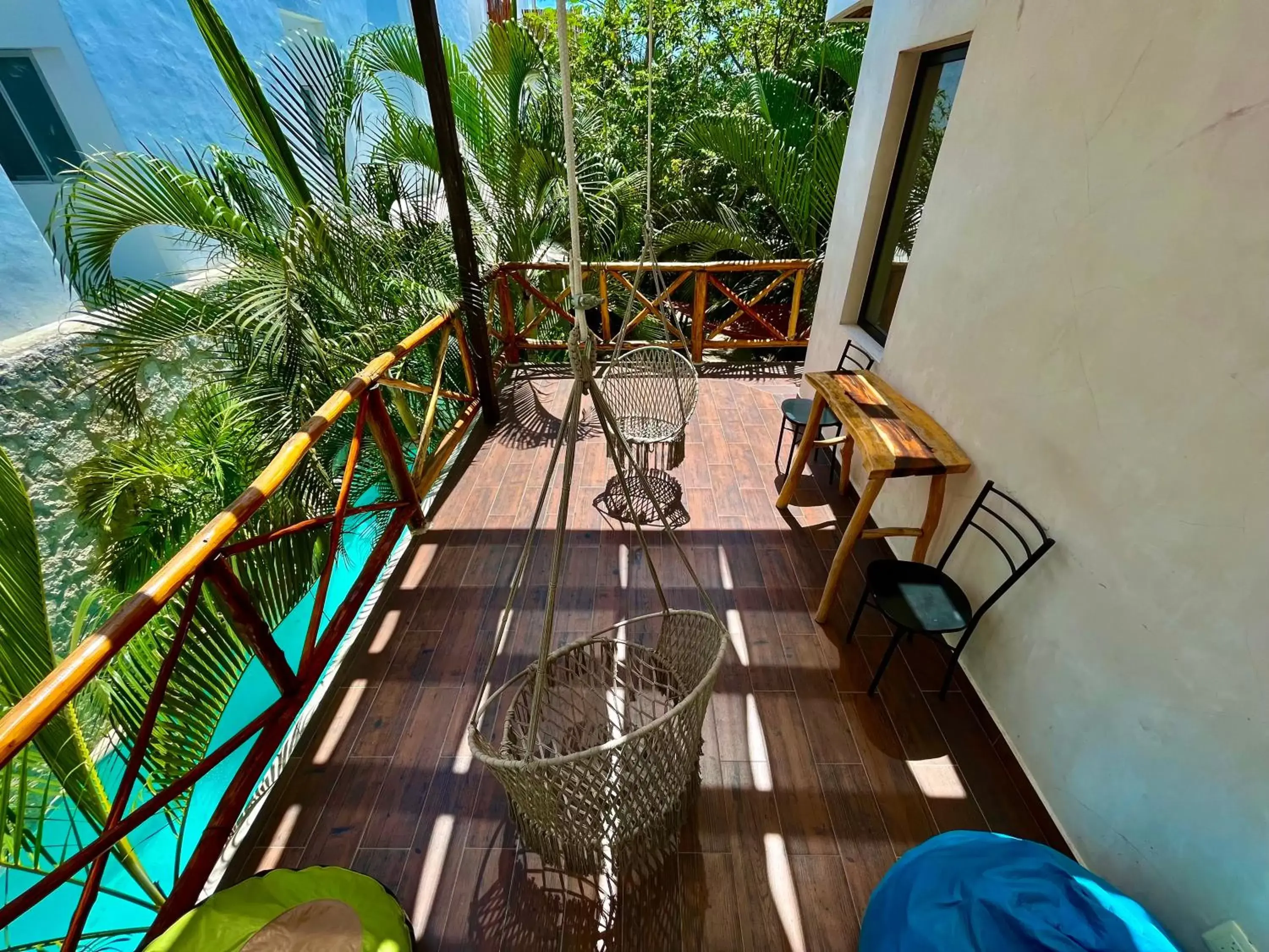 Balcony/Terrace in Pacha Tulum Boutique Hotel