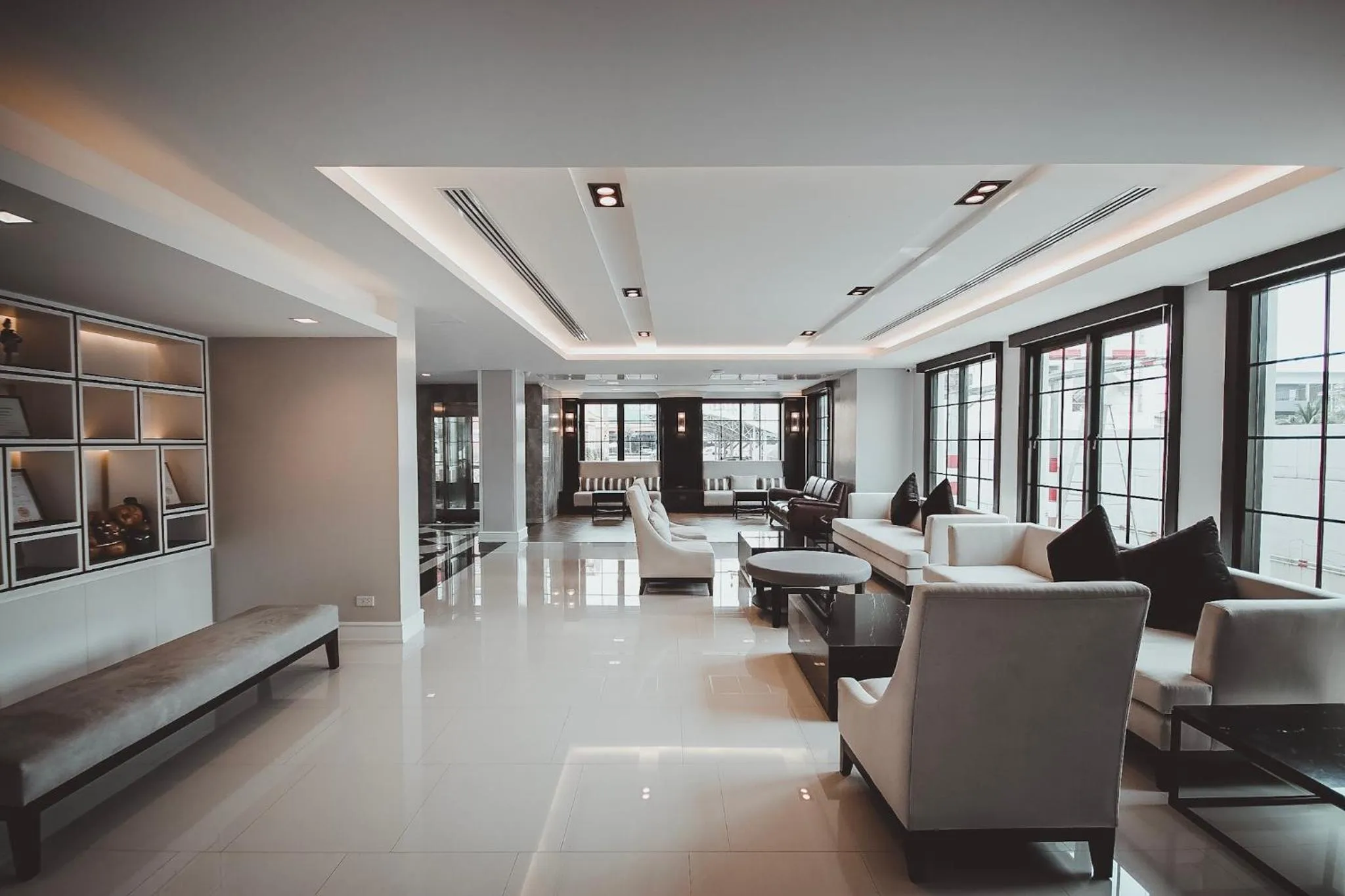 Lobby or reception in AVA Hotel