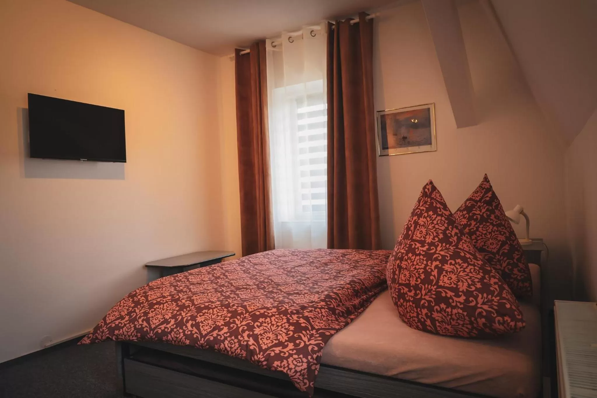 Bed in Hotel Apartment Faraon