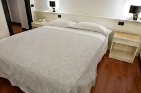 Bed in Hotel Giovanni