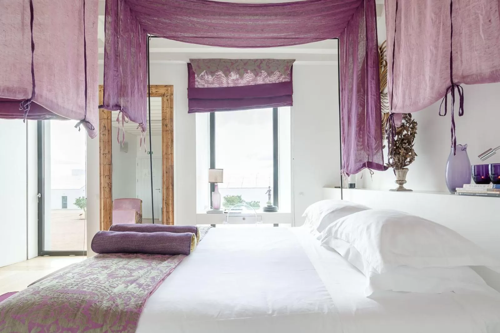 Bedroom, Bed in Torre de Palma Wine Hotel, Monforte, a Member of Design Hotels