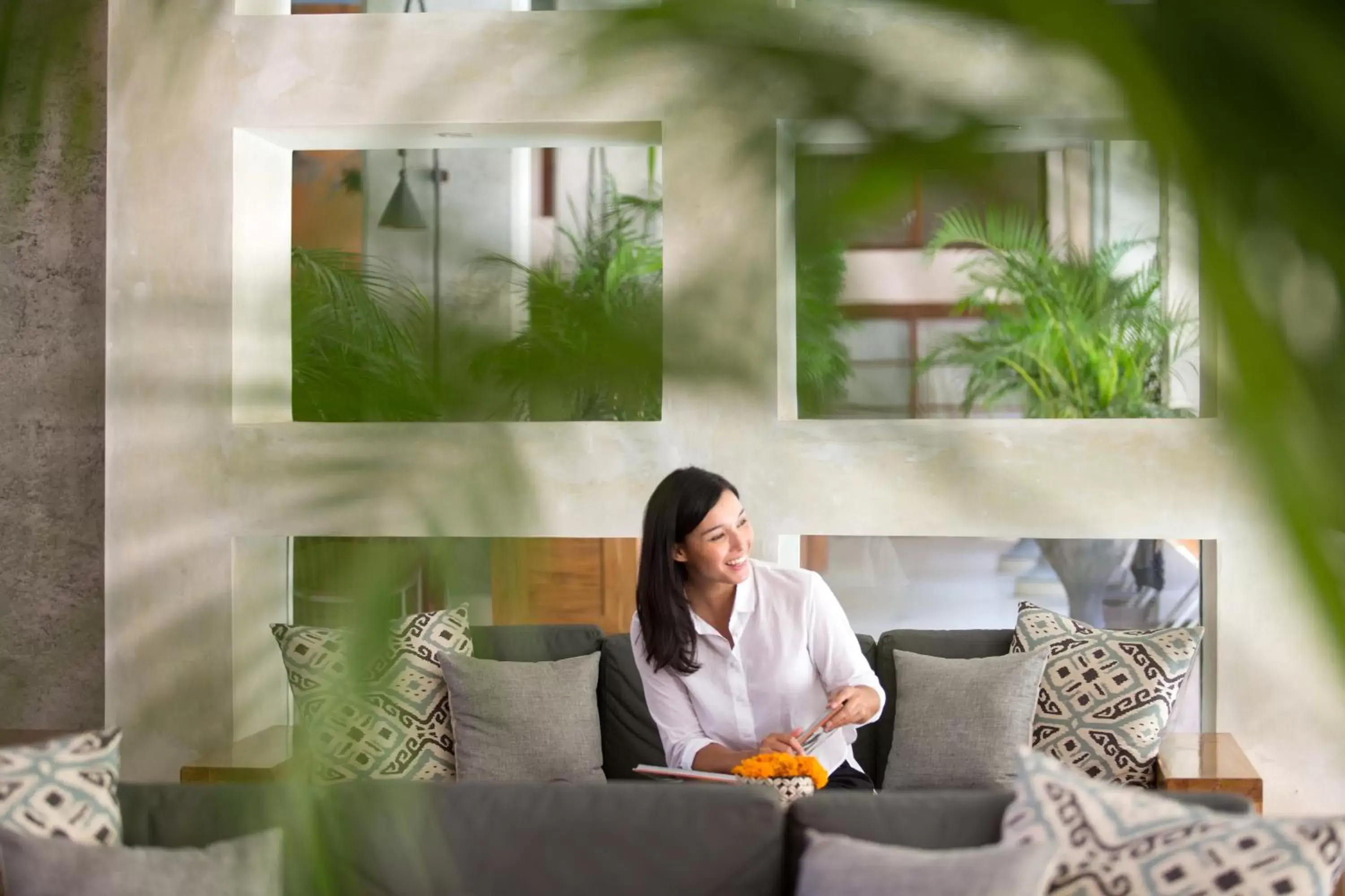 Lobby or reception in Amnaya Resort Kuta Lobby or reception in Amnaya Resort Kuta