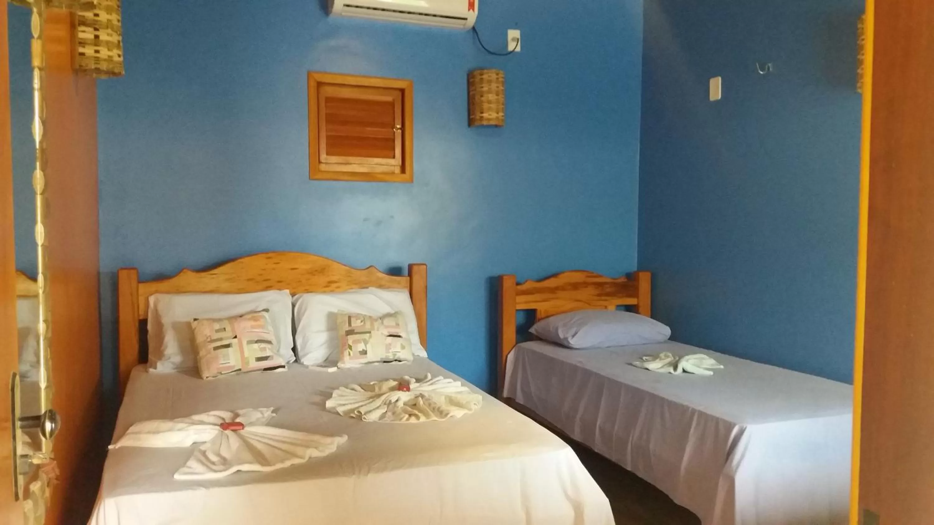 Bed in Pousada vila de pescador