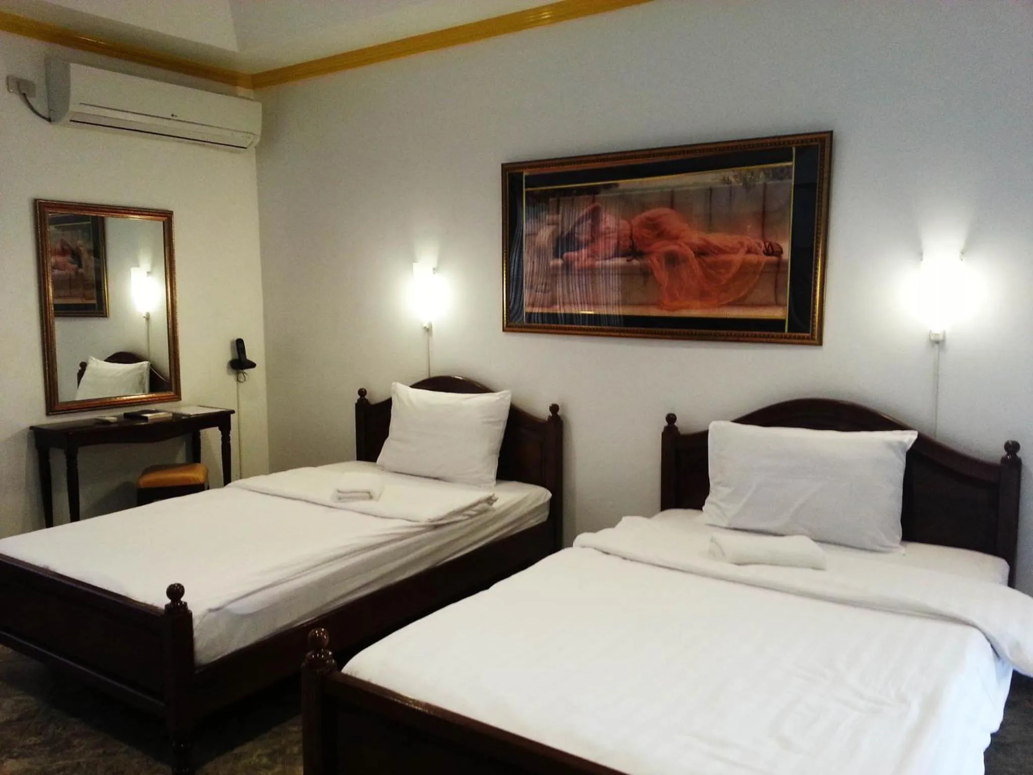 Bed in Dolce Vita Hotel