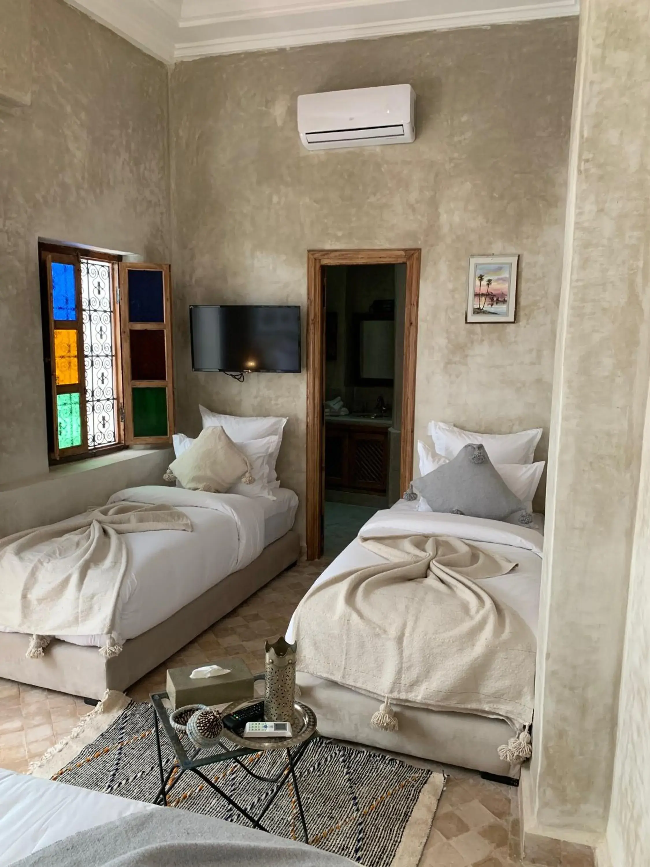 Bed in Riad Abaka hotel & boutique