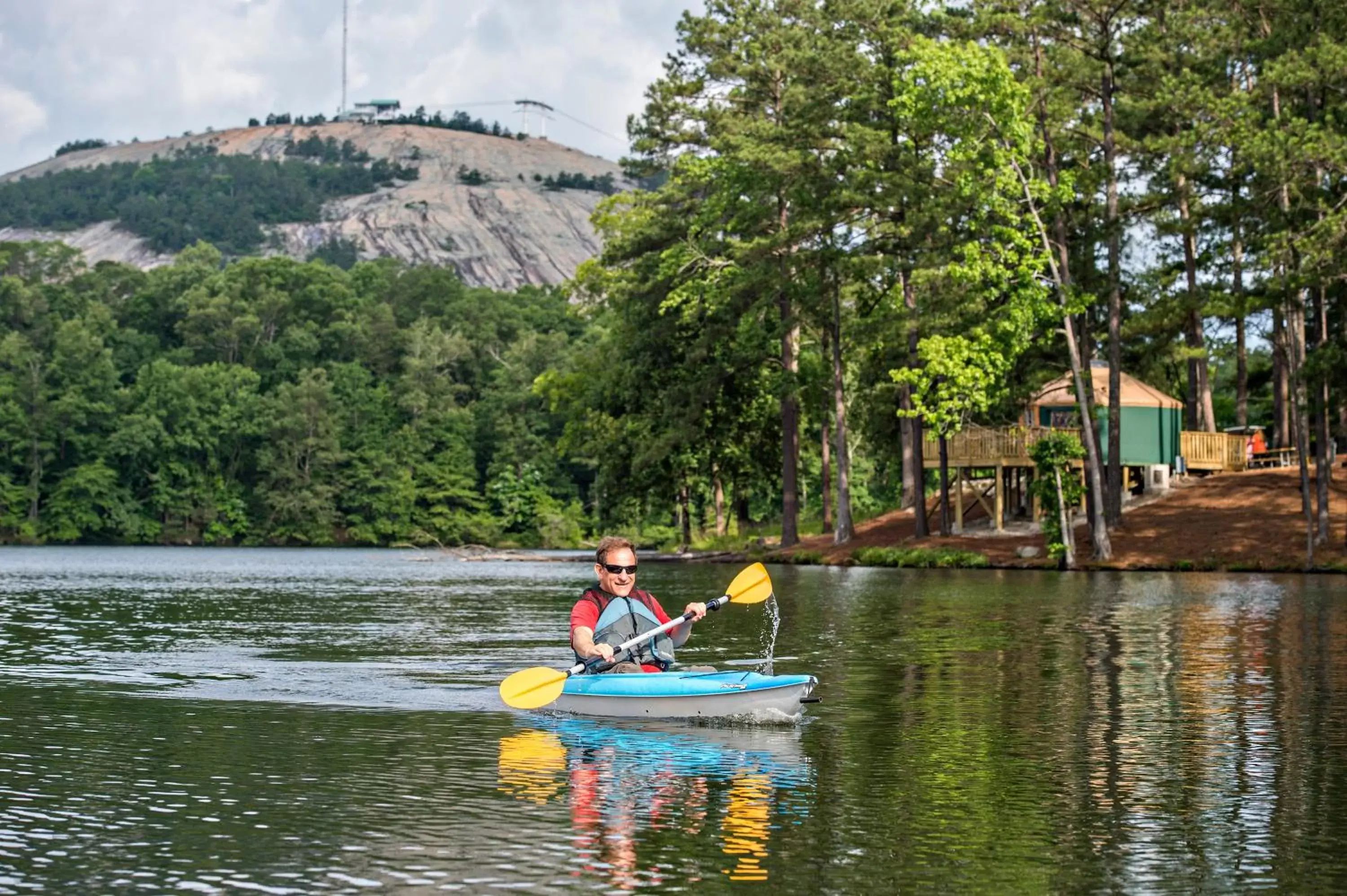 Natural landscape, Canoeing in The Inn at Stone Mountain Park