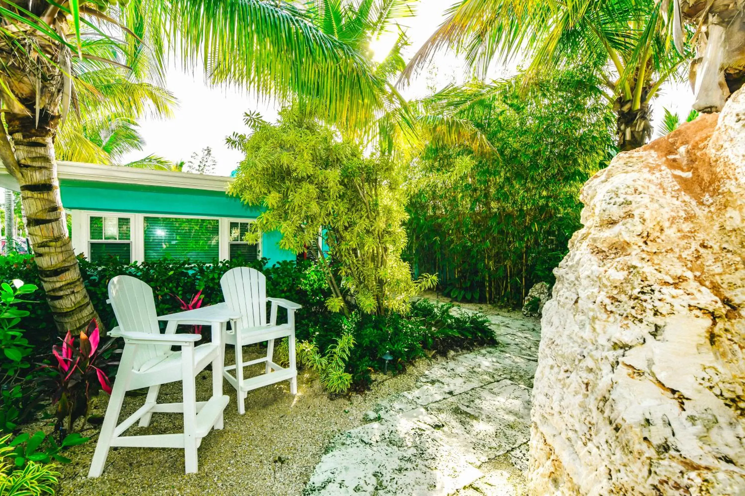 Patio in Tropical Breeze Resort