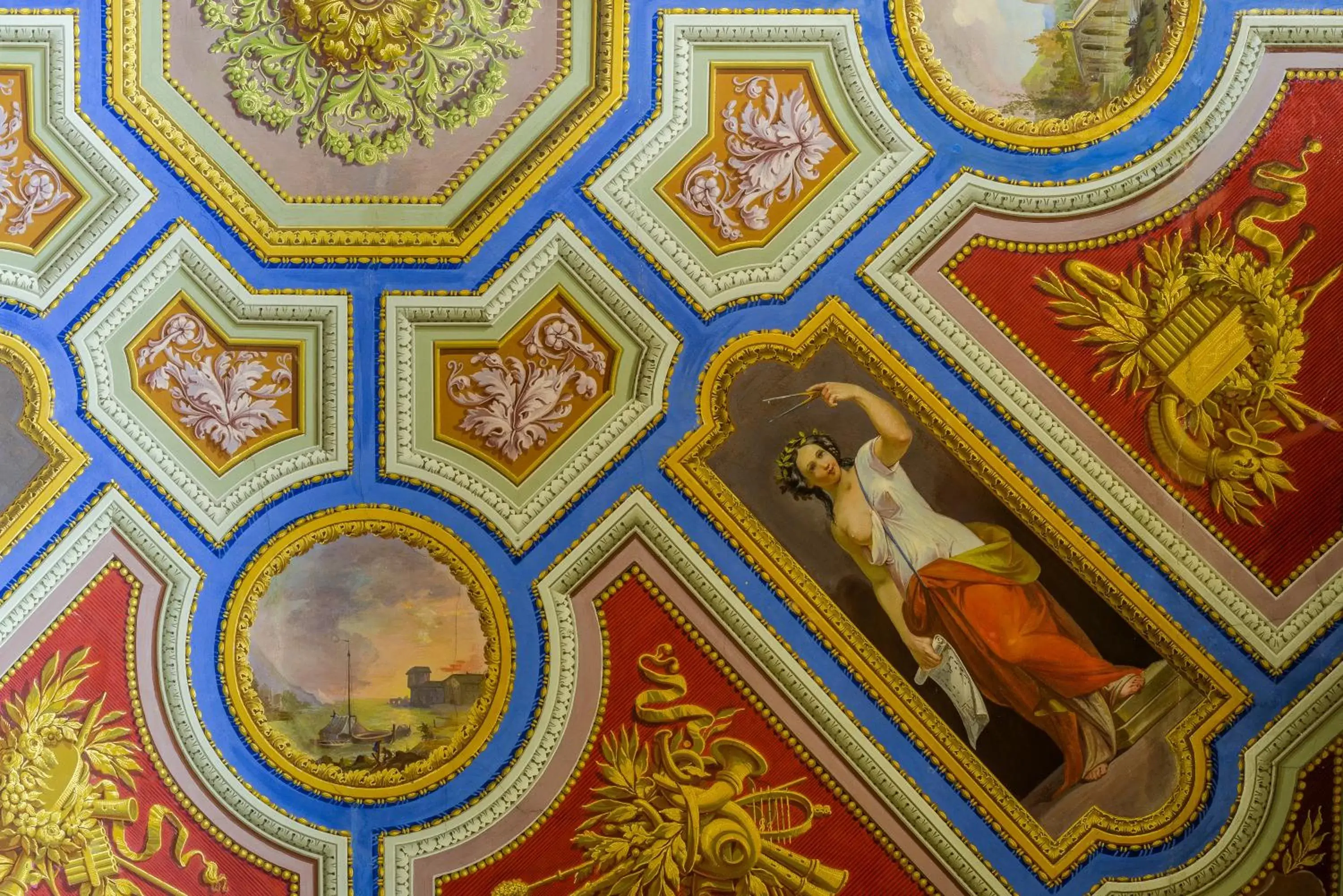 Decorative detail in Hotel Donatello