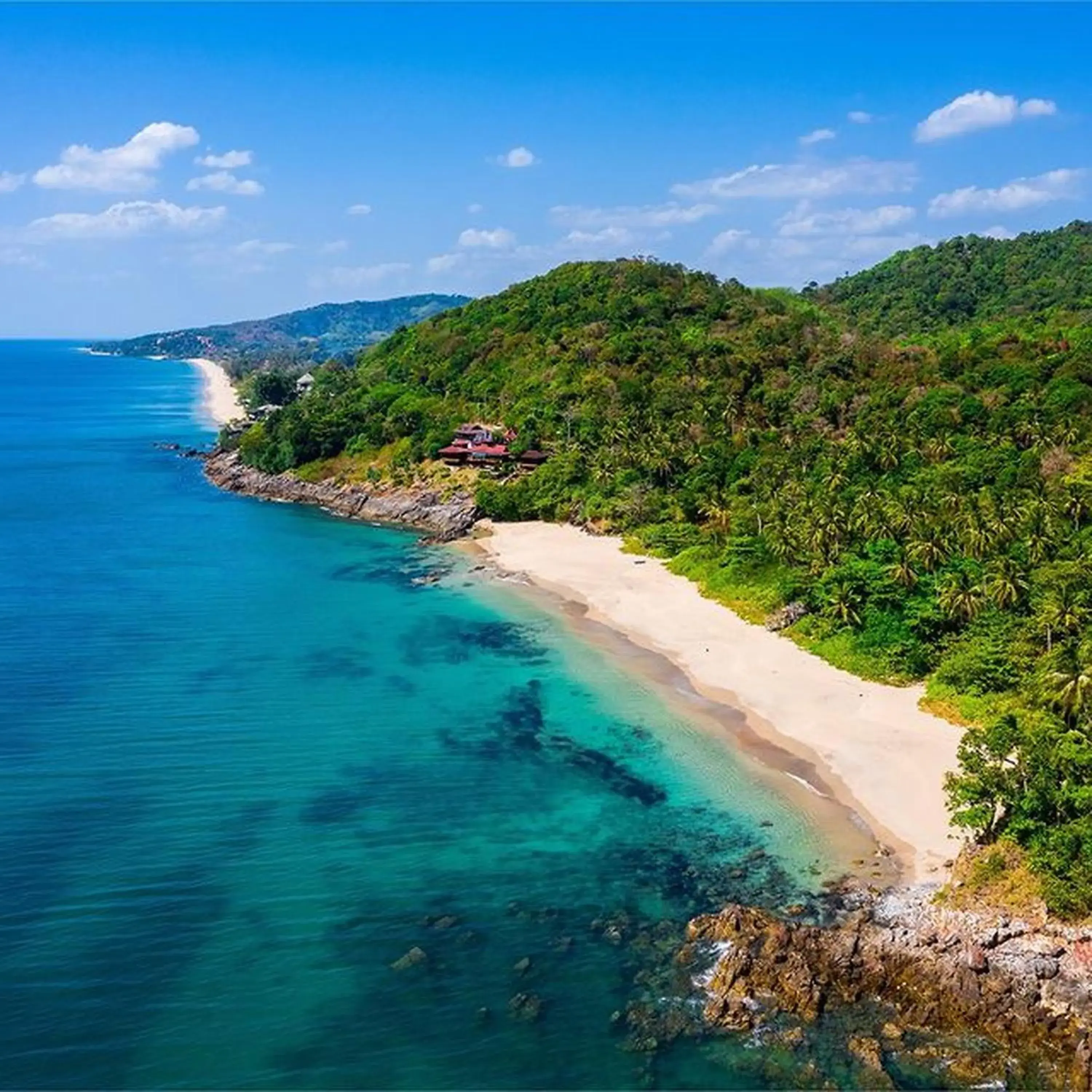 Beach, Bird's-eye View in Alanta Pool Villa