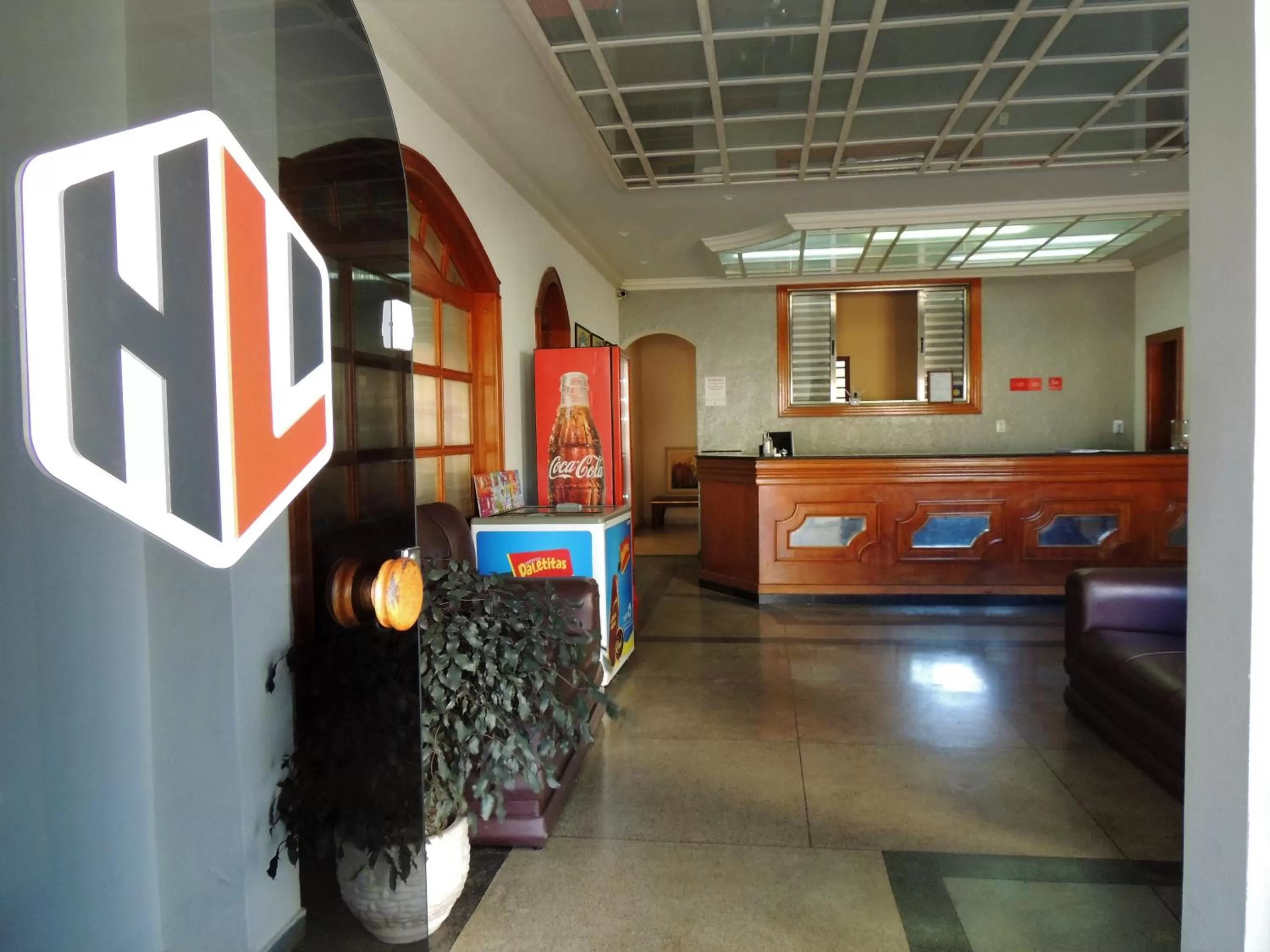 Lobby or reception in Hotel Líder