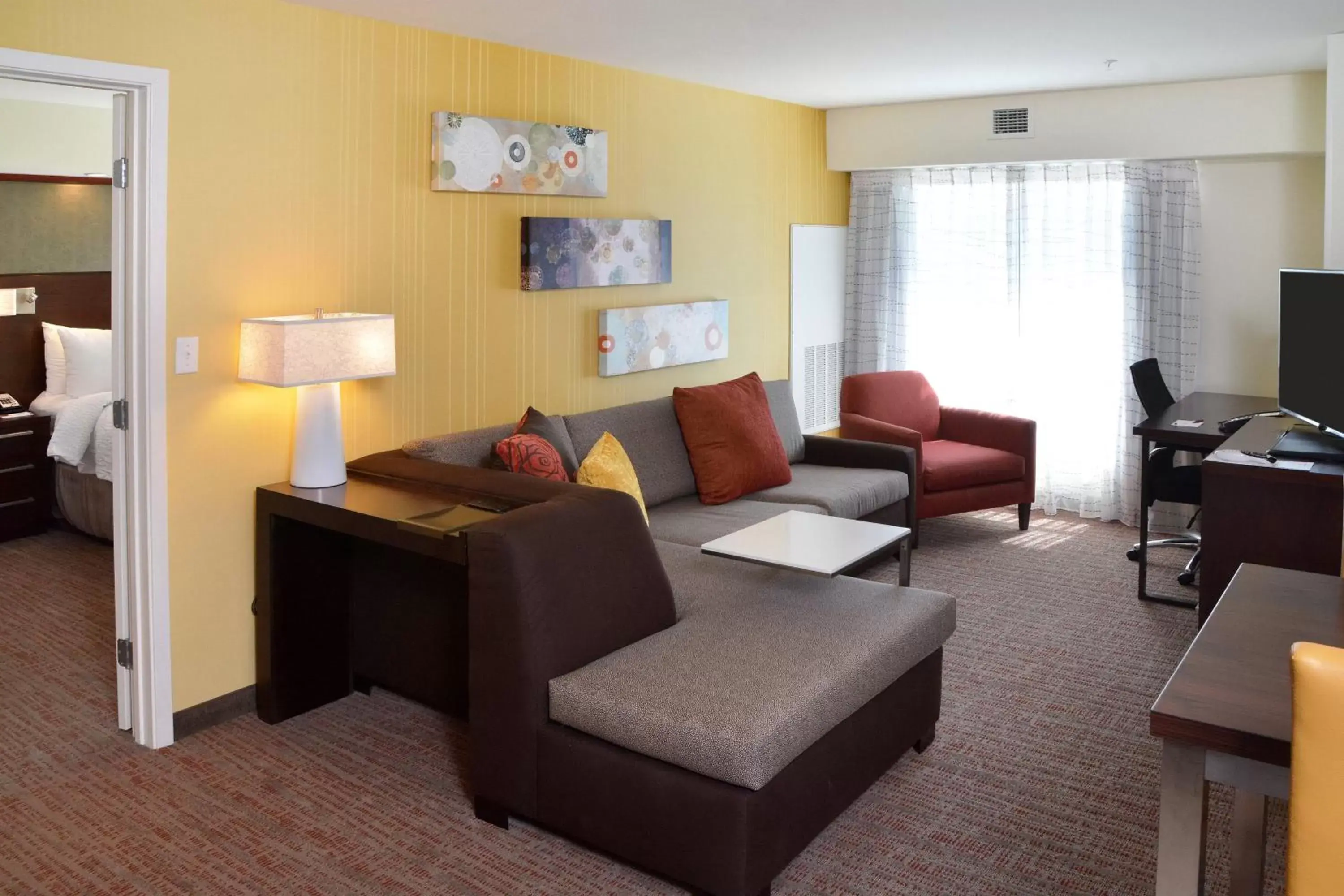 Living room, Seating Area in Residence Inn by Marriott Akron Fairlawn