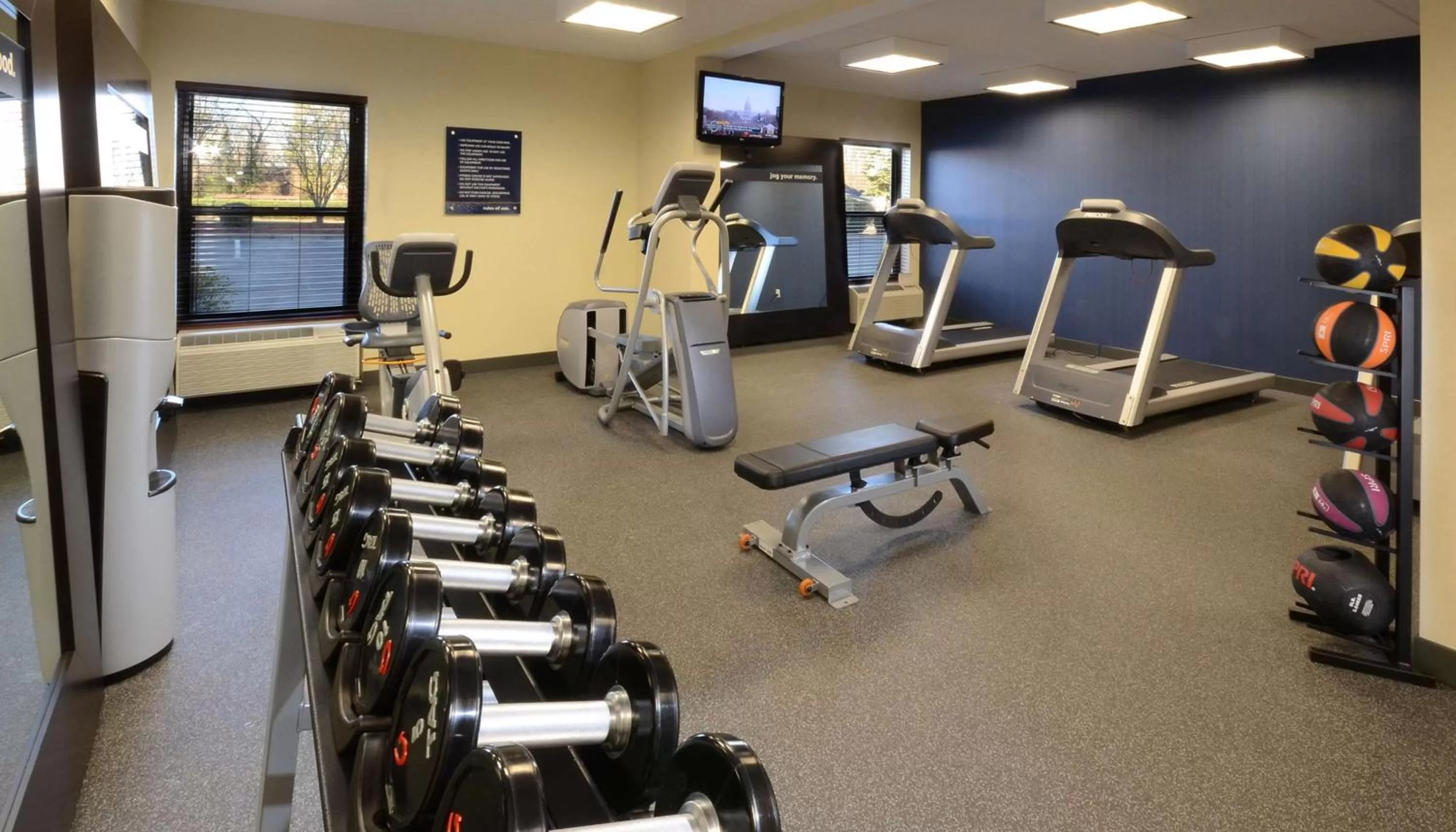 Fitness centre/facilities in Hampton Inn High Point