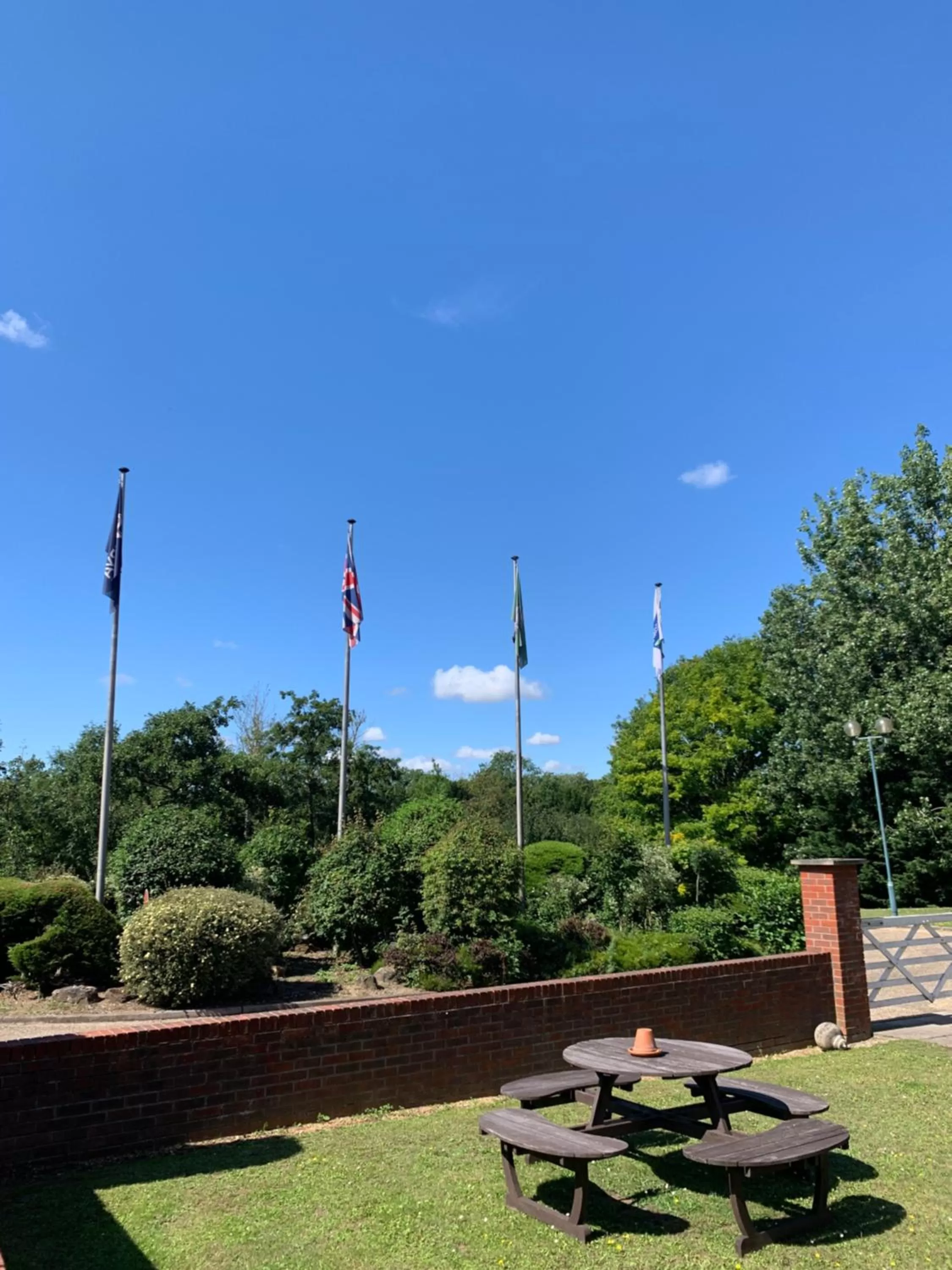 Garden in Dragonfly Hotel Bury St Edmunds