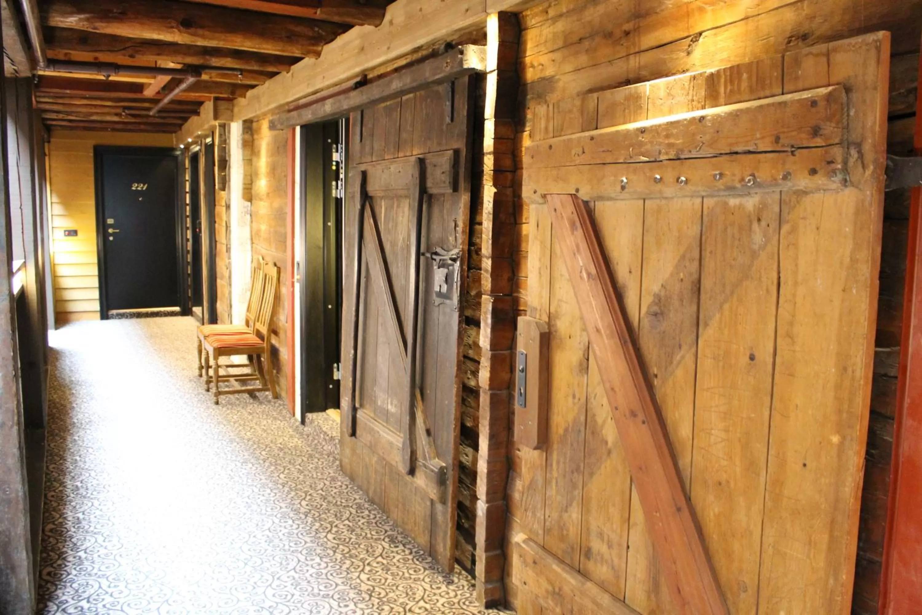 Decorative detail in Det Hanseatiske Hotel