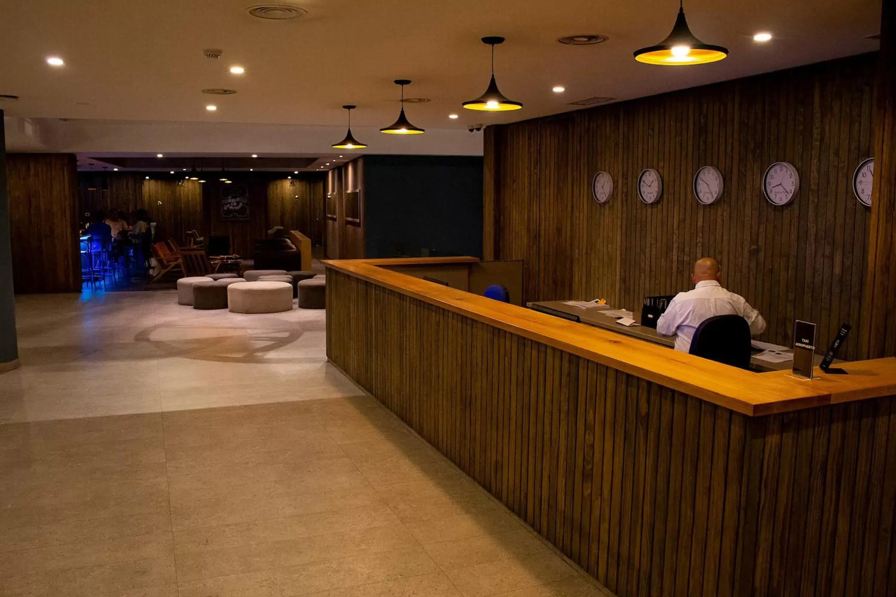 Lobby or reception in Novapark Lobby or reception in Novapark