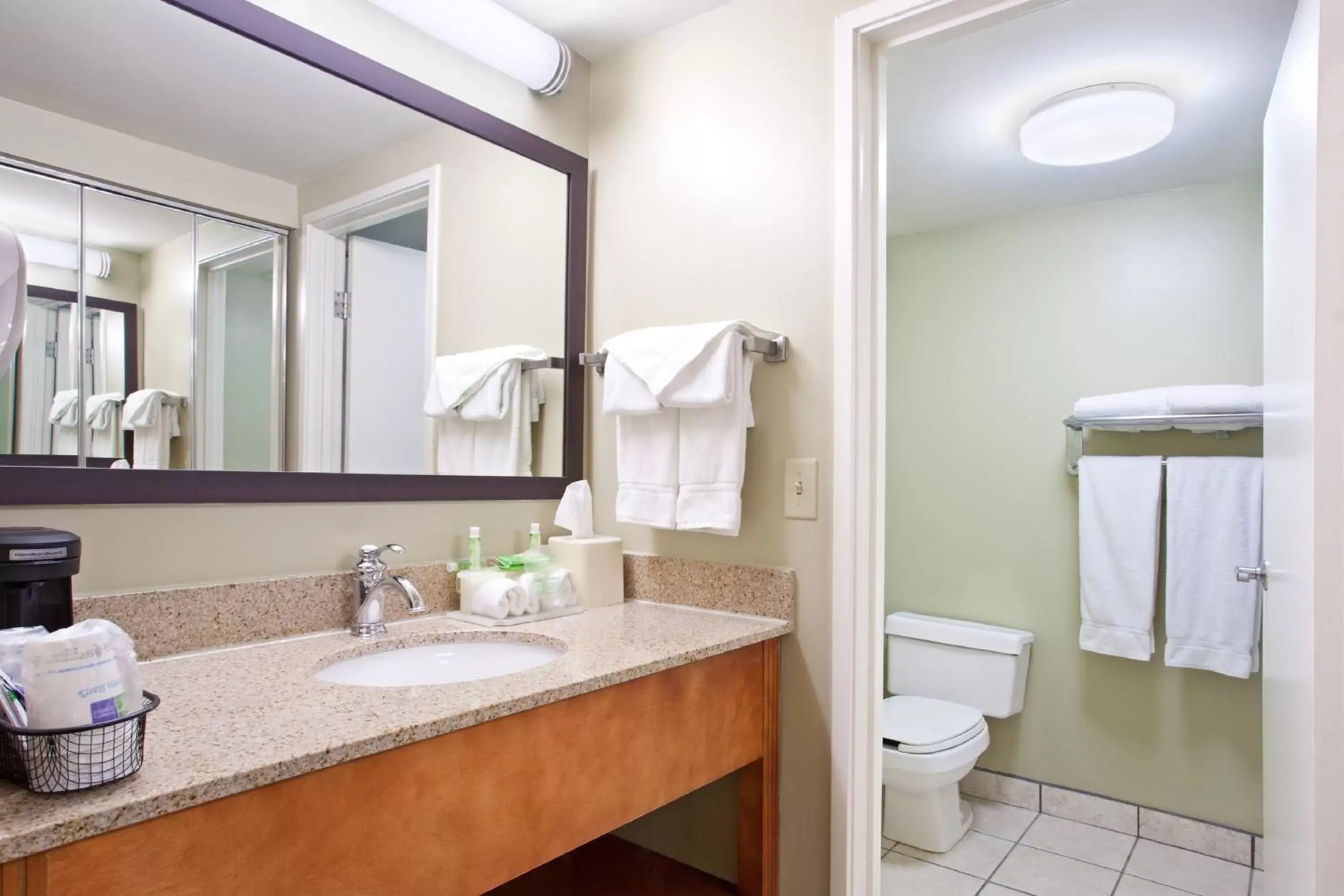 Photo of the whole room, Bathroom in Holiday Inn Express Hotel & Suites Pittsburgh Airport, an IHG Hotel