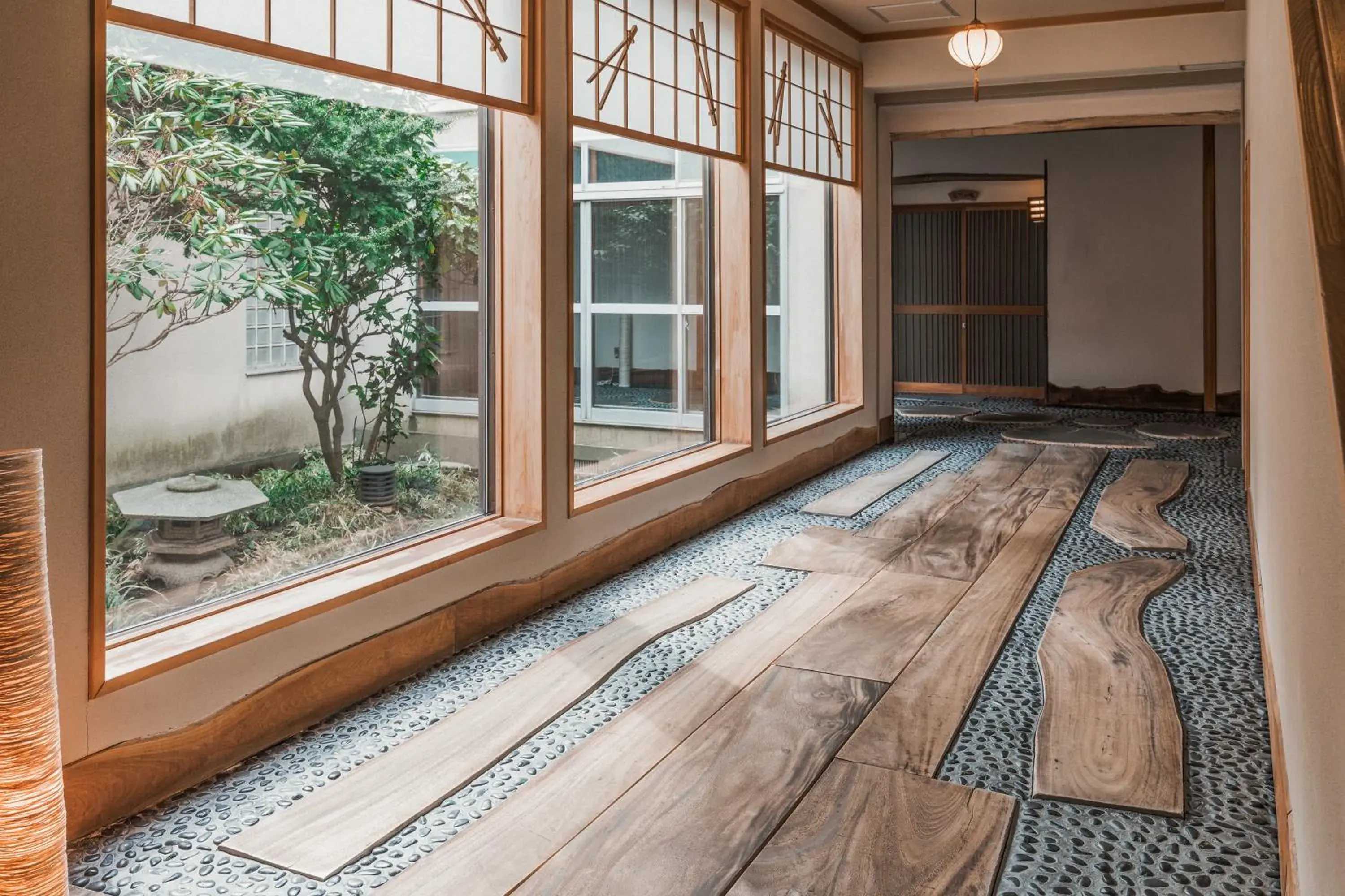 Garden in Wakamatsu Hot Spring Resort