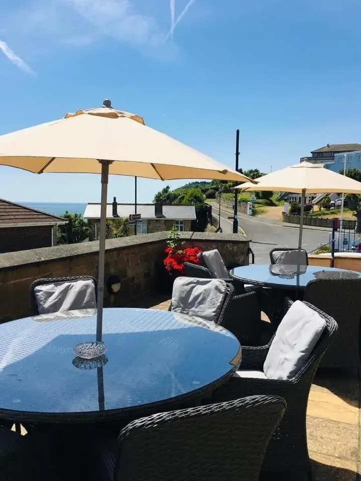 Patio, Swimming Pool in Channel View Hotel