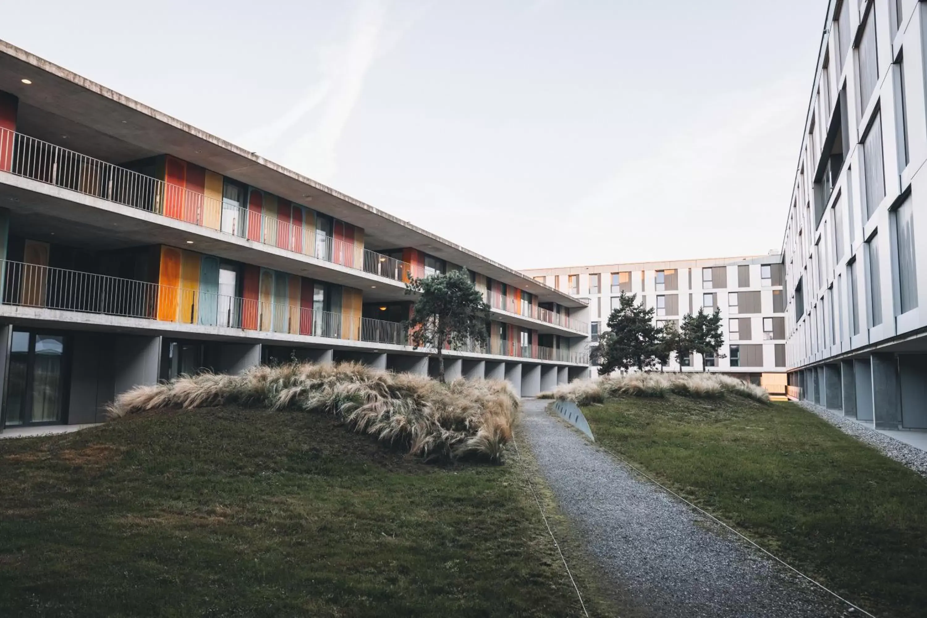 Garden in SwissTech Hotel