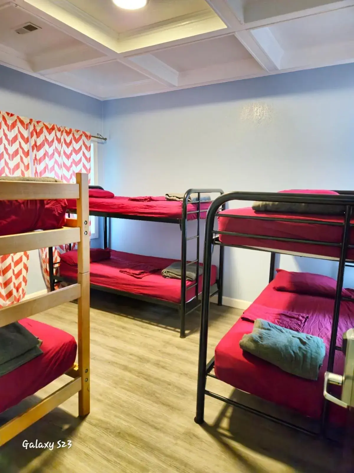 Bunk Bed in European Hostel