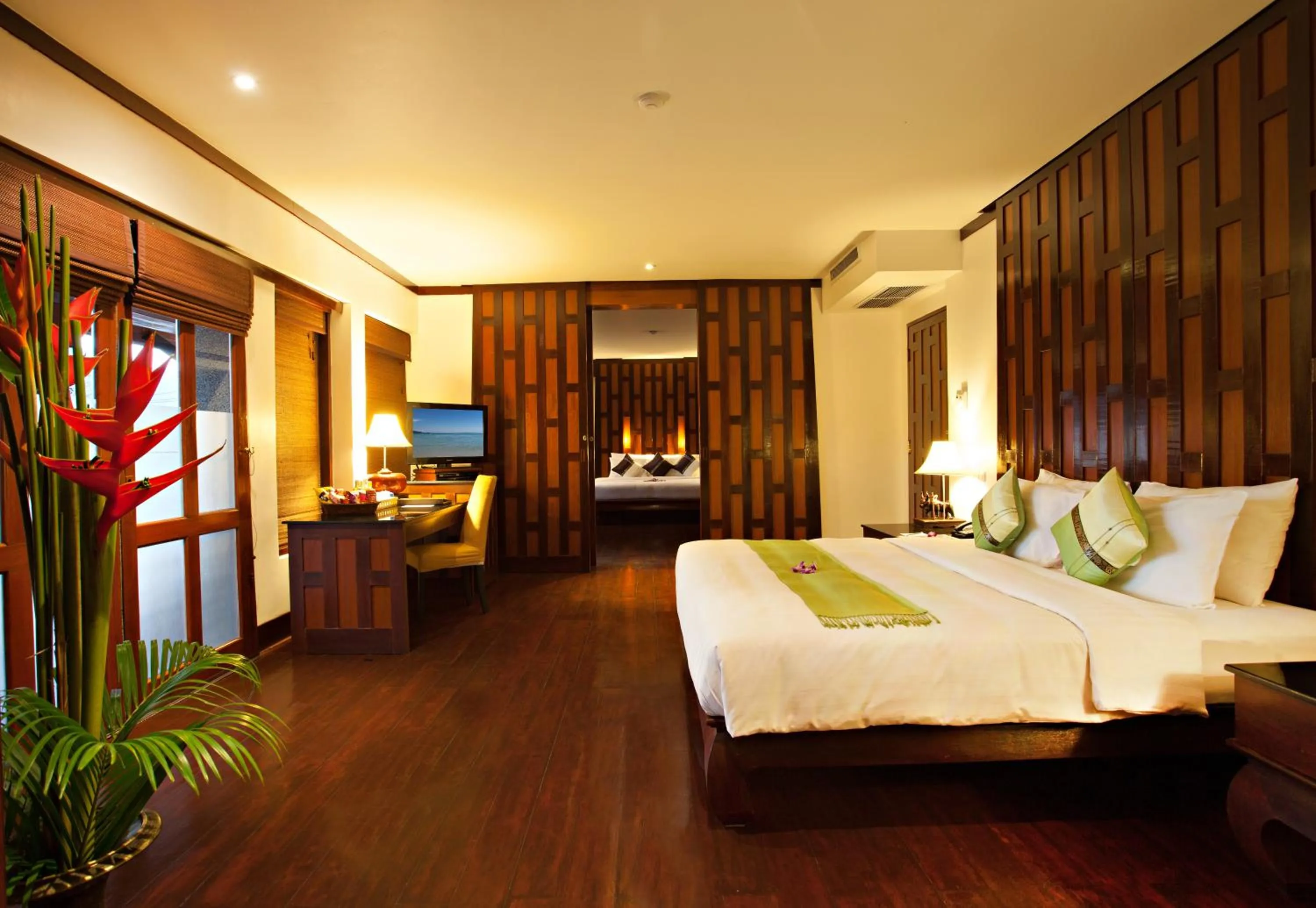 Bed in Baan Yin Dee Boutique Resort Phuket - SHA Plus