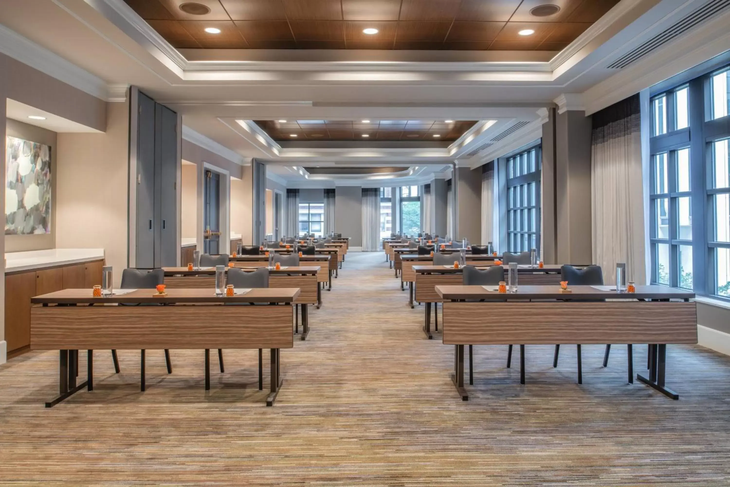 Meeting/conference room, Restaurant/Places to Eat in The Bidwell Marriott Portland