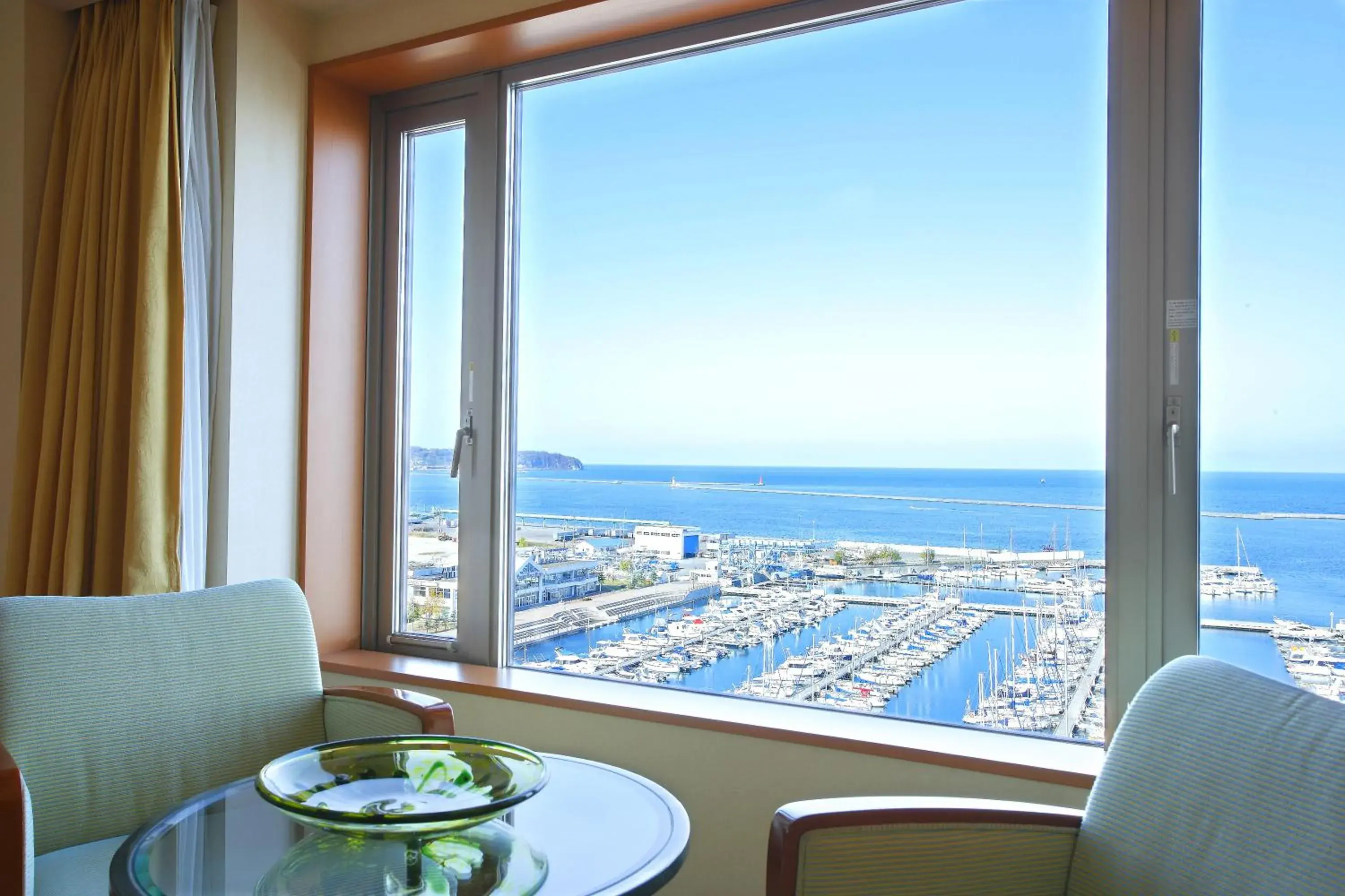 Seating area in Grand Park Otaru Hotel