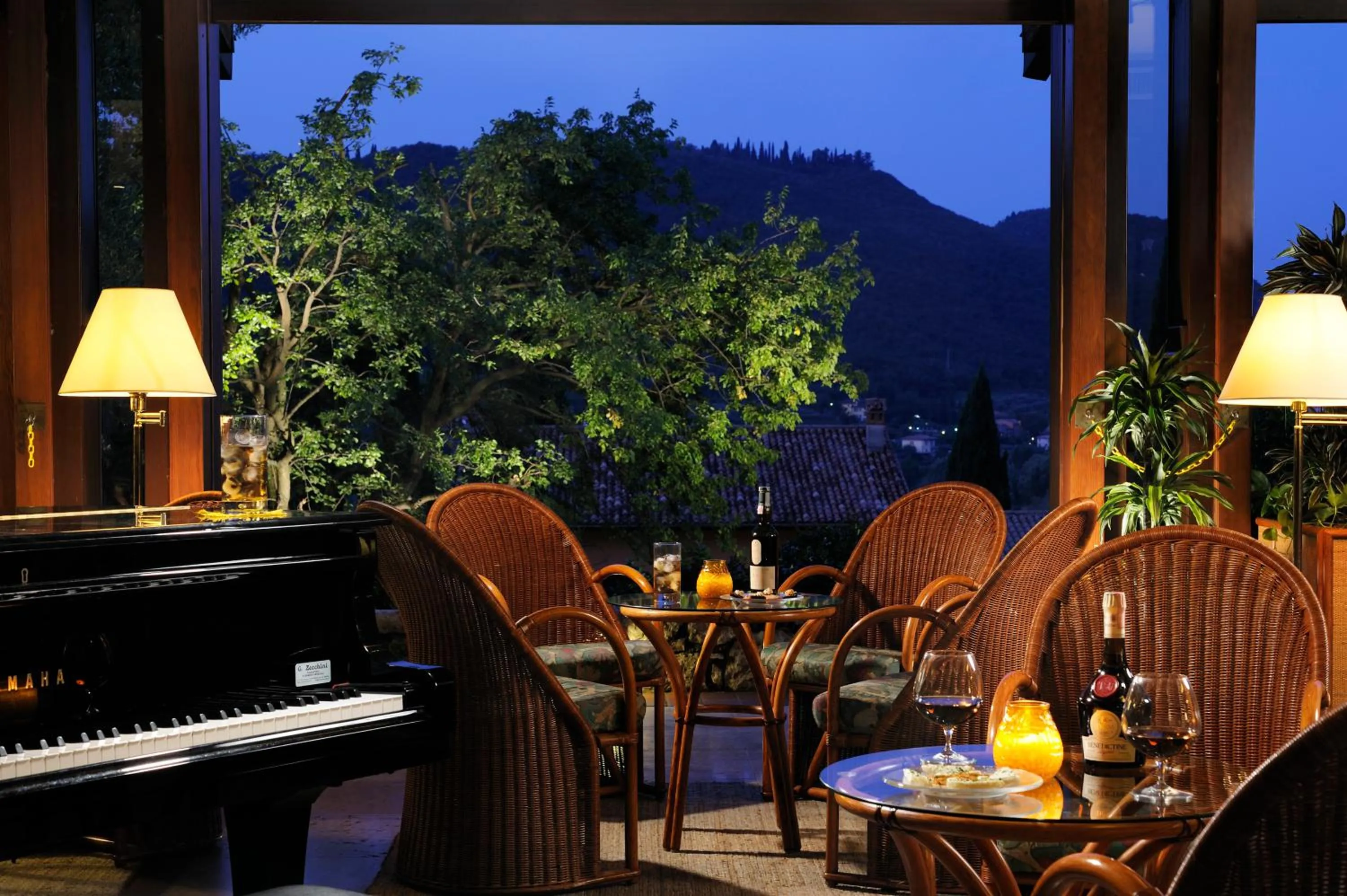 Lounge or bar in Poiano Garda Resort Hotel