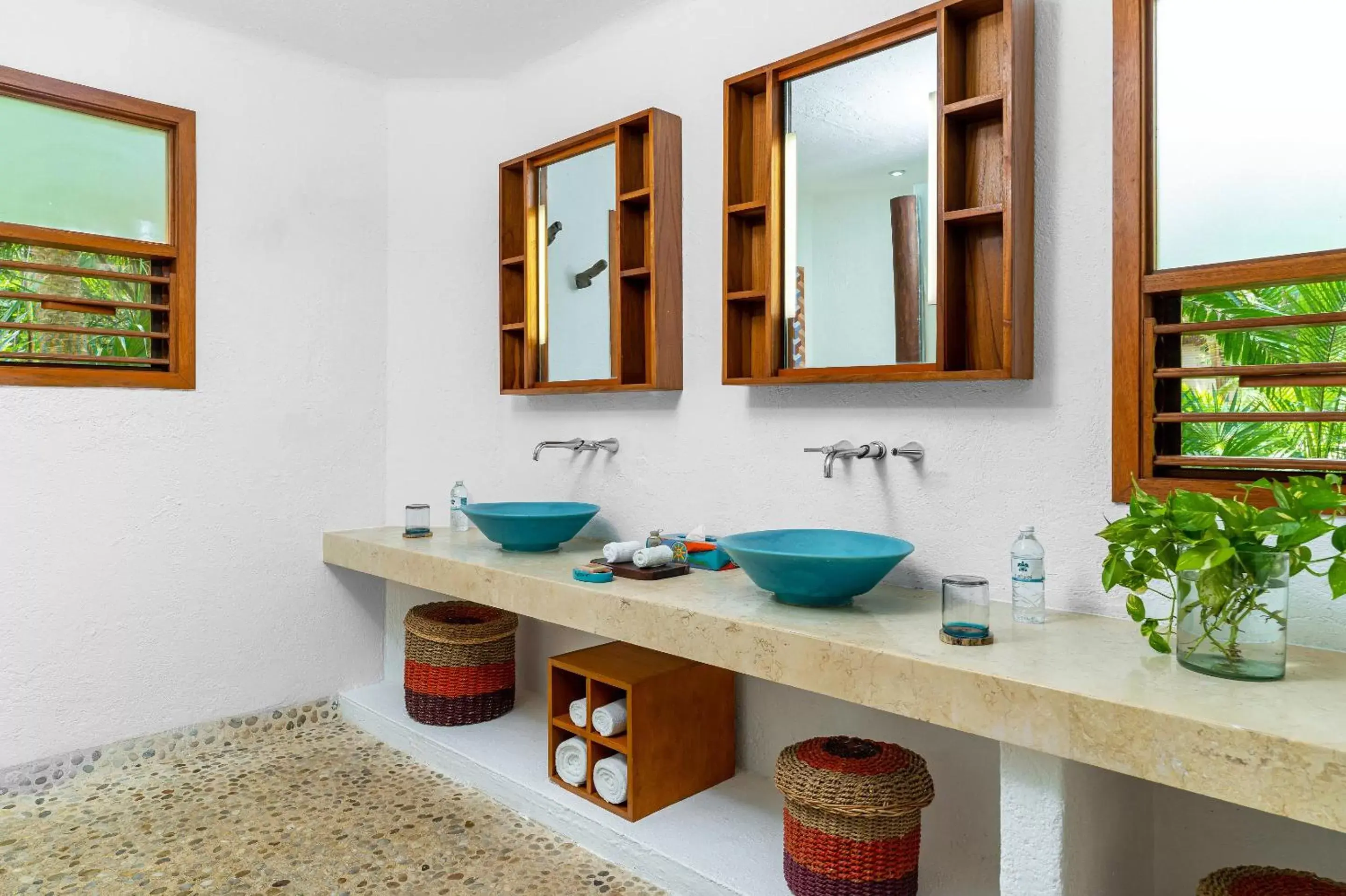 Bathroom in Mahekal Beach Front Resort & Spa