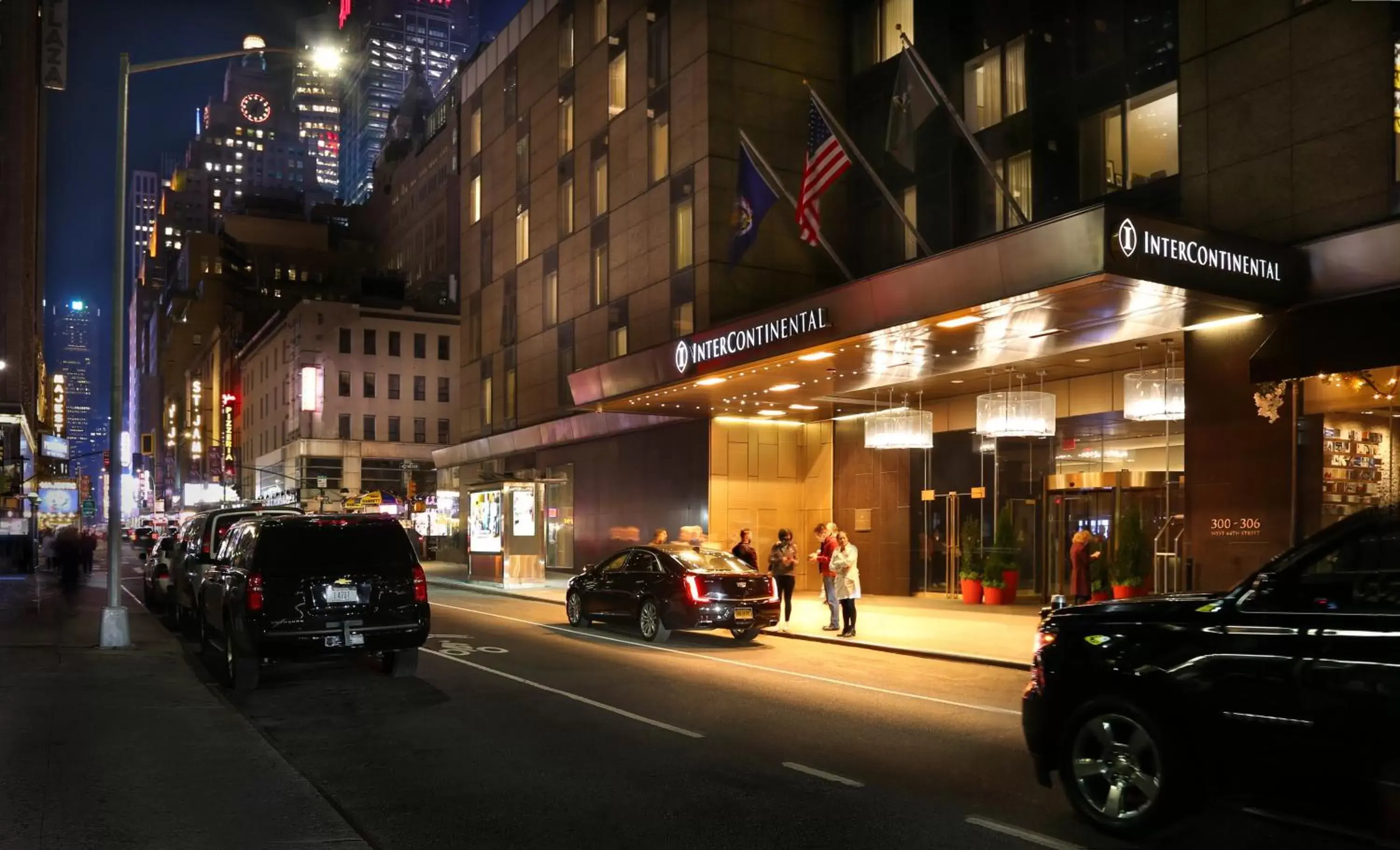 Property building in InterContinental New York Times Square, an IHG Hotel